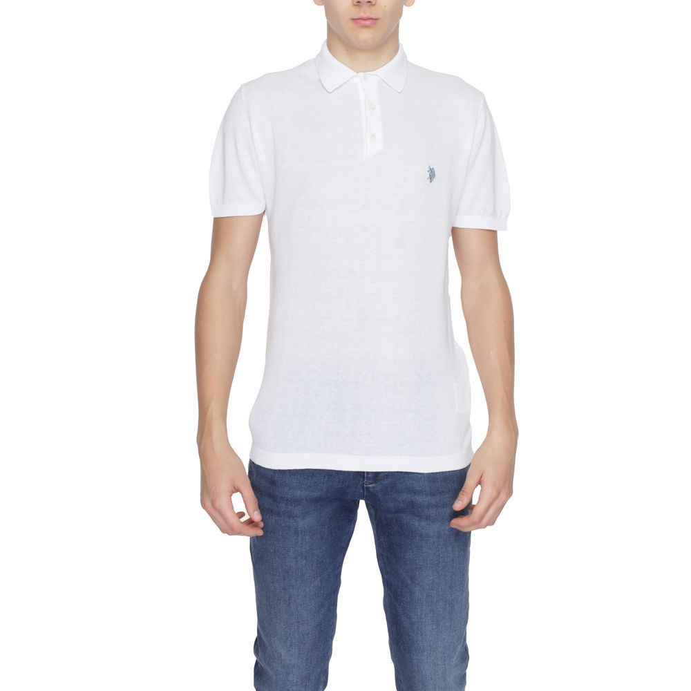 Pull U.S. Polo Assn. WAIL blanc