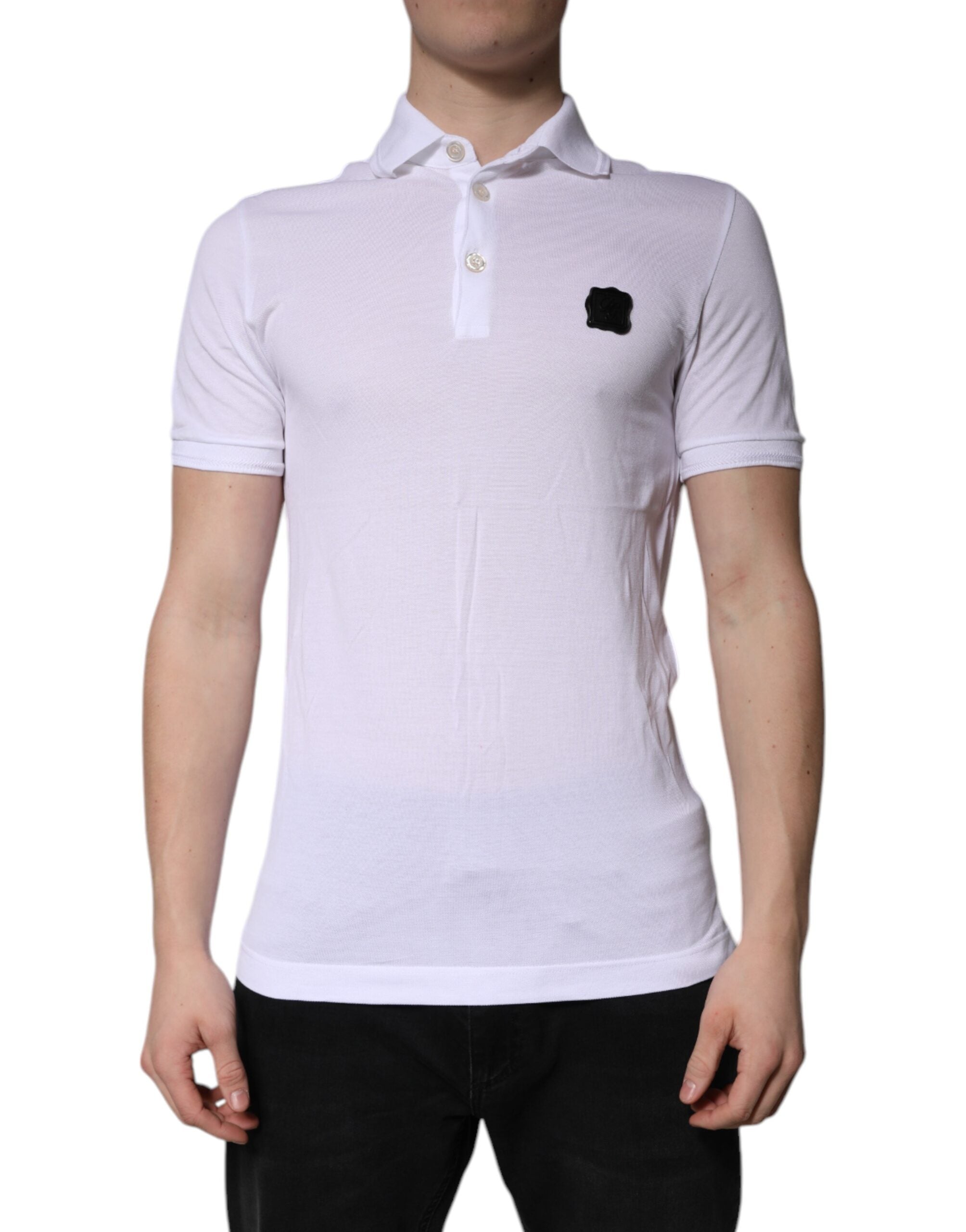 Polo Dolce & Gabbana blanc
