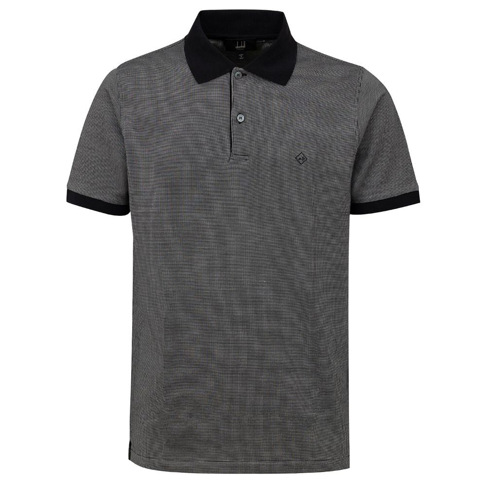 Polo Dunhill jacquard noir
