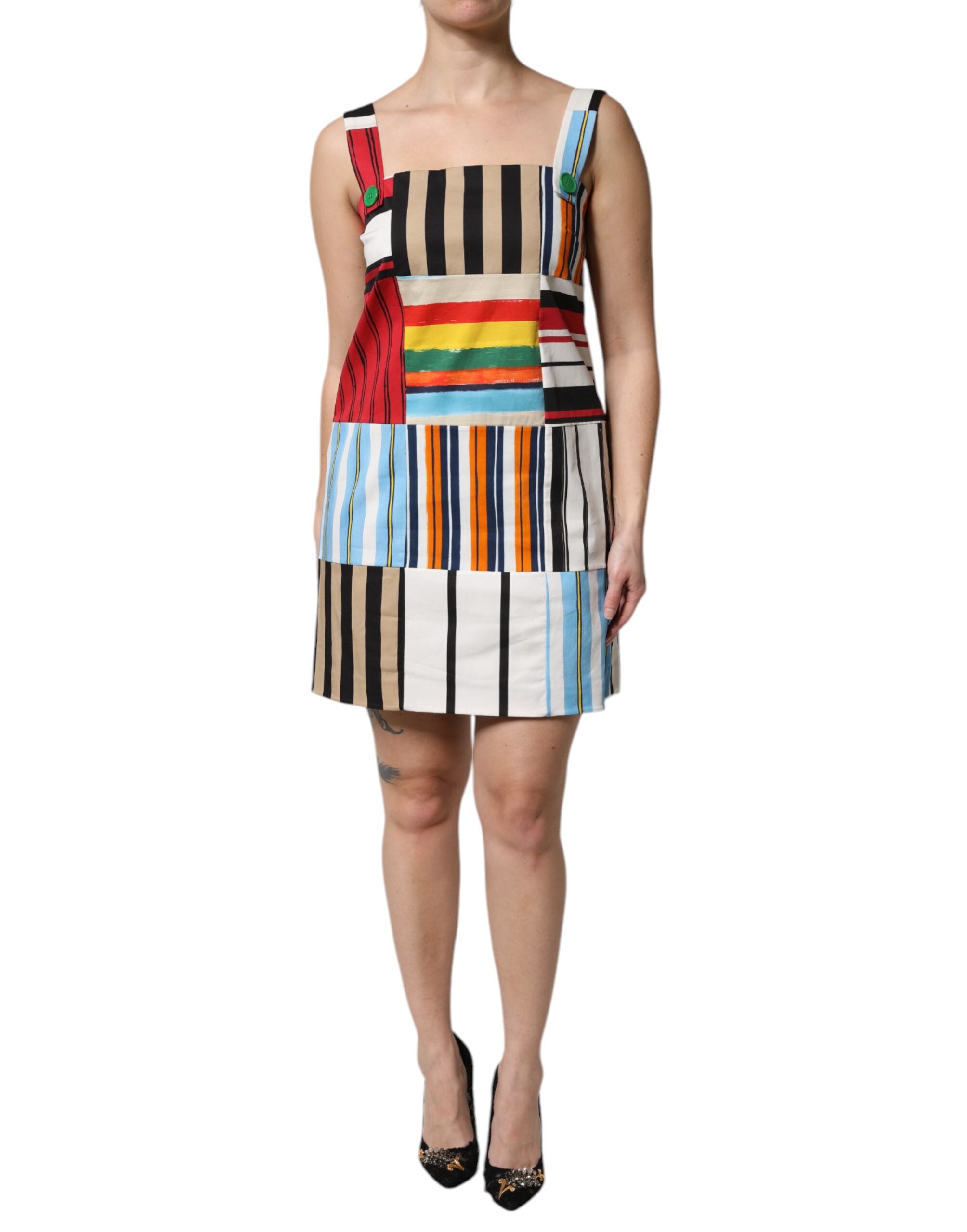 Robe Dolce & Gabbana A-line multicolore