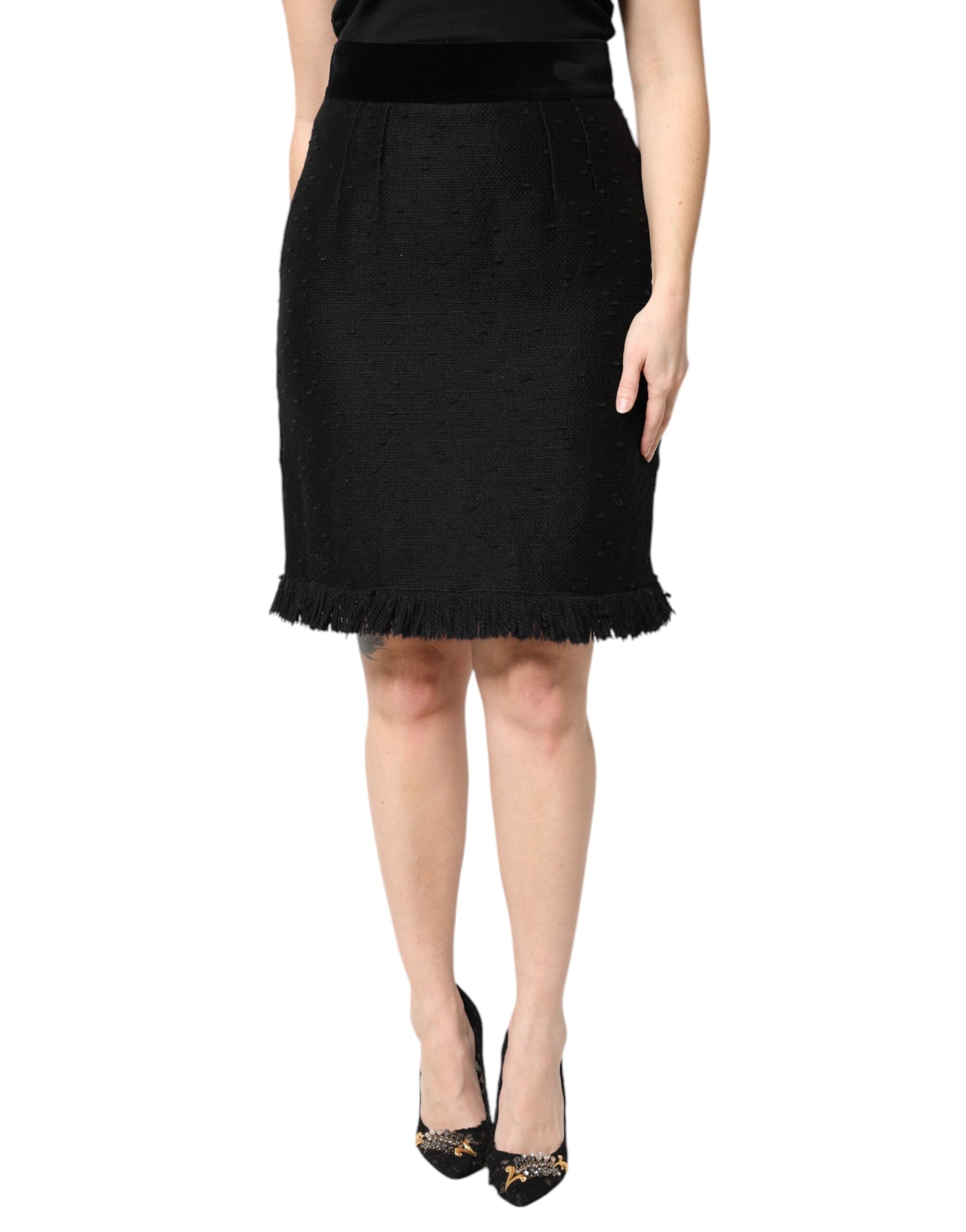 Jupe crayon Dolce & Gabbana noire