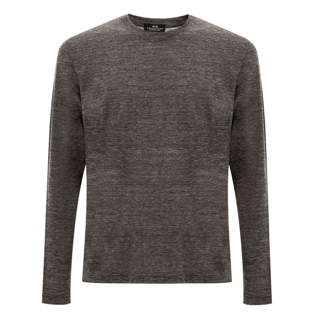 T-shirt Corneliani gris en laine