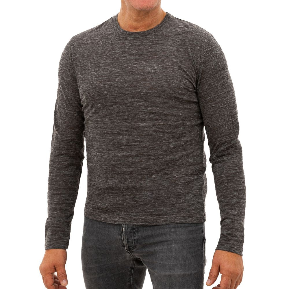 T-shirt Corneliani gris en laine