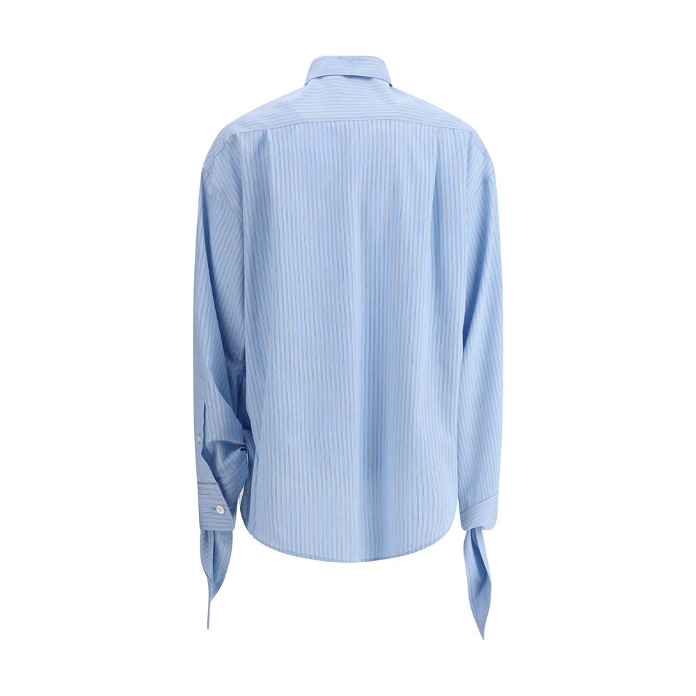 Chemise Balenciaga à rayures multicolores