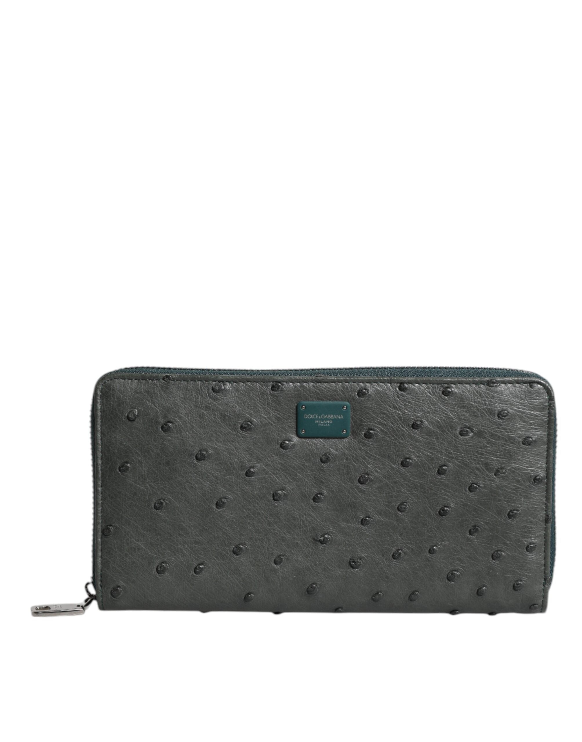 Portefeuille Dolce & Gabbana Continental vert