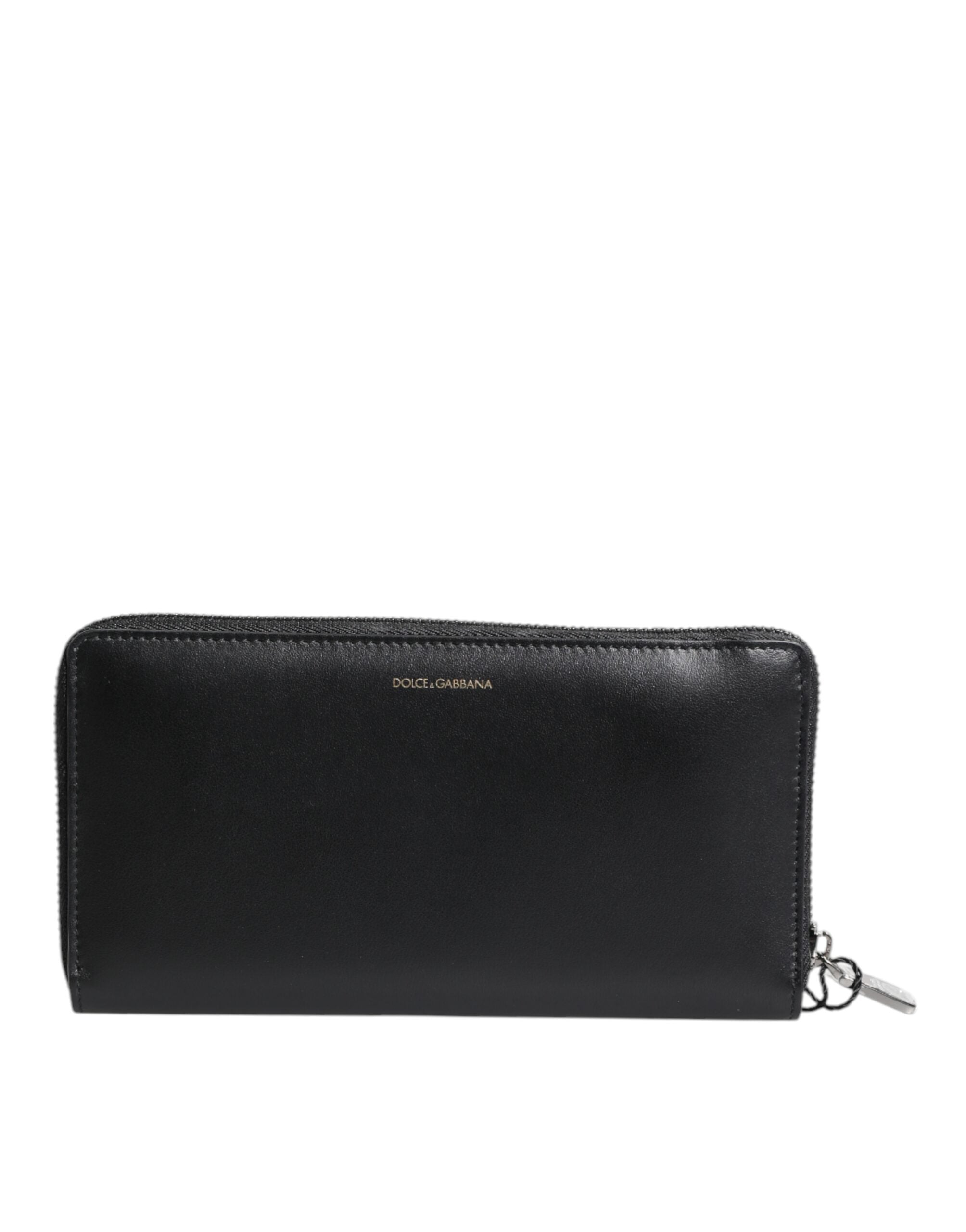 Portefeuille Dolce & Gabbana Continental noir bleu