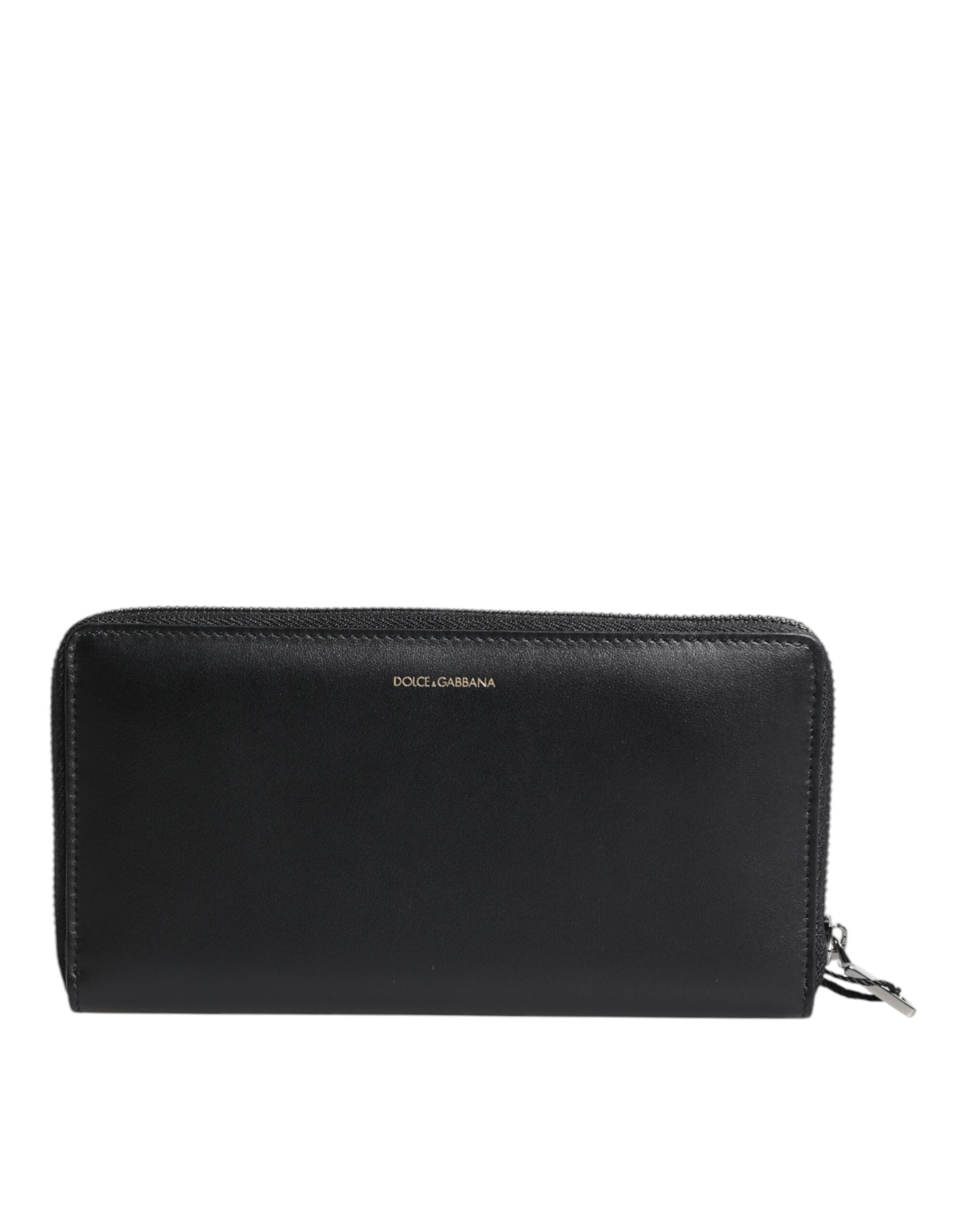 Portefeuille Dolce & Gabbana continental noir bleu
