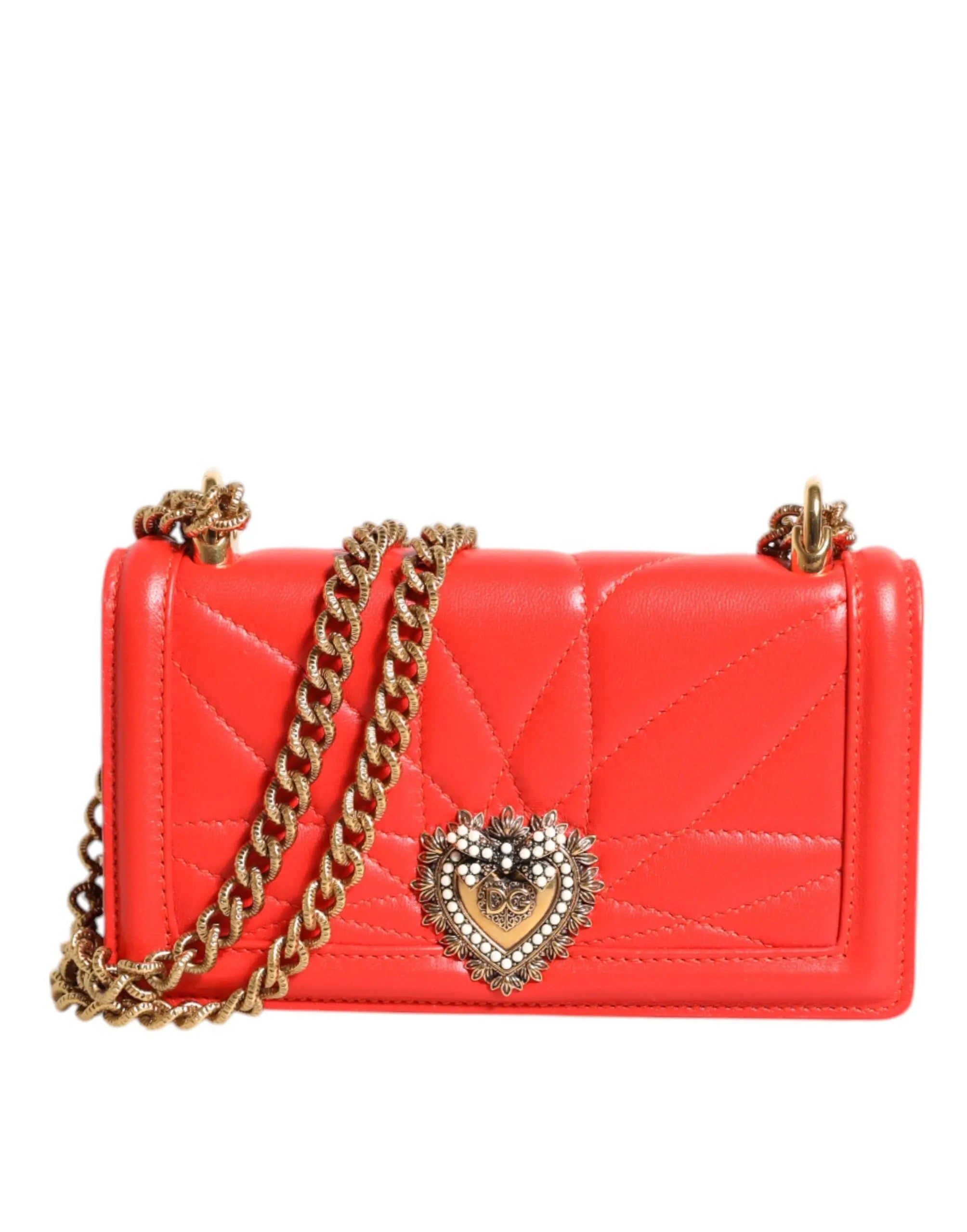 Sac à main Dolce & Gabbana Devotion rouge Dolce & Gabbana