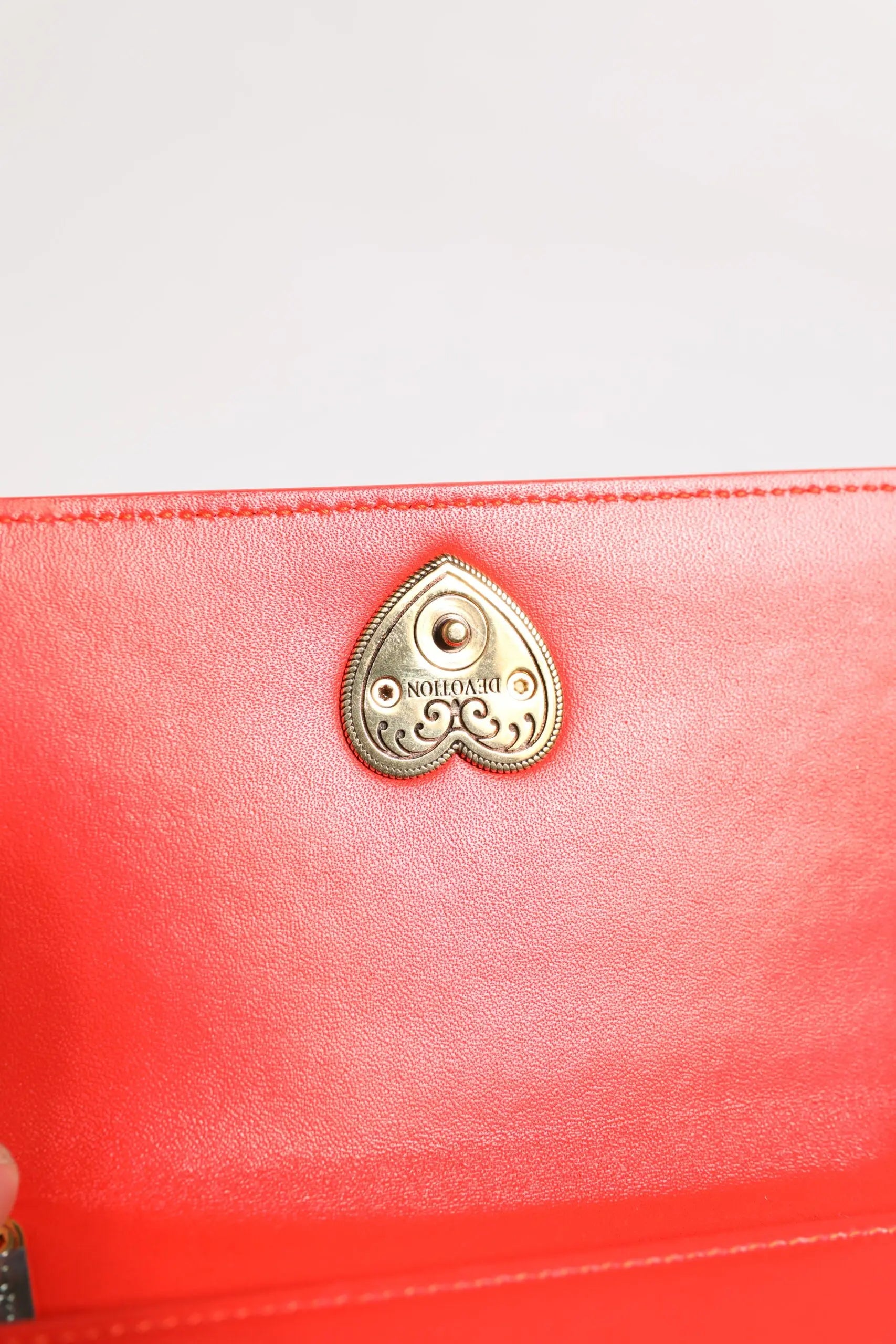 Sac à main Dolce & Gabbana Devotion rouge Dolce & Gabbana
