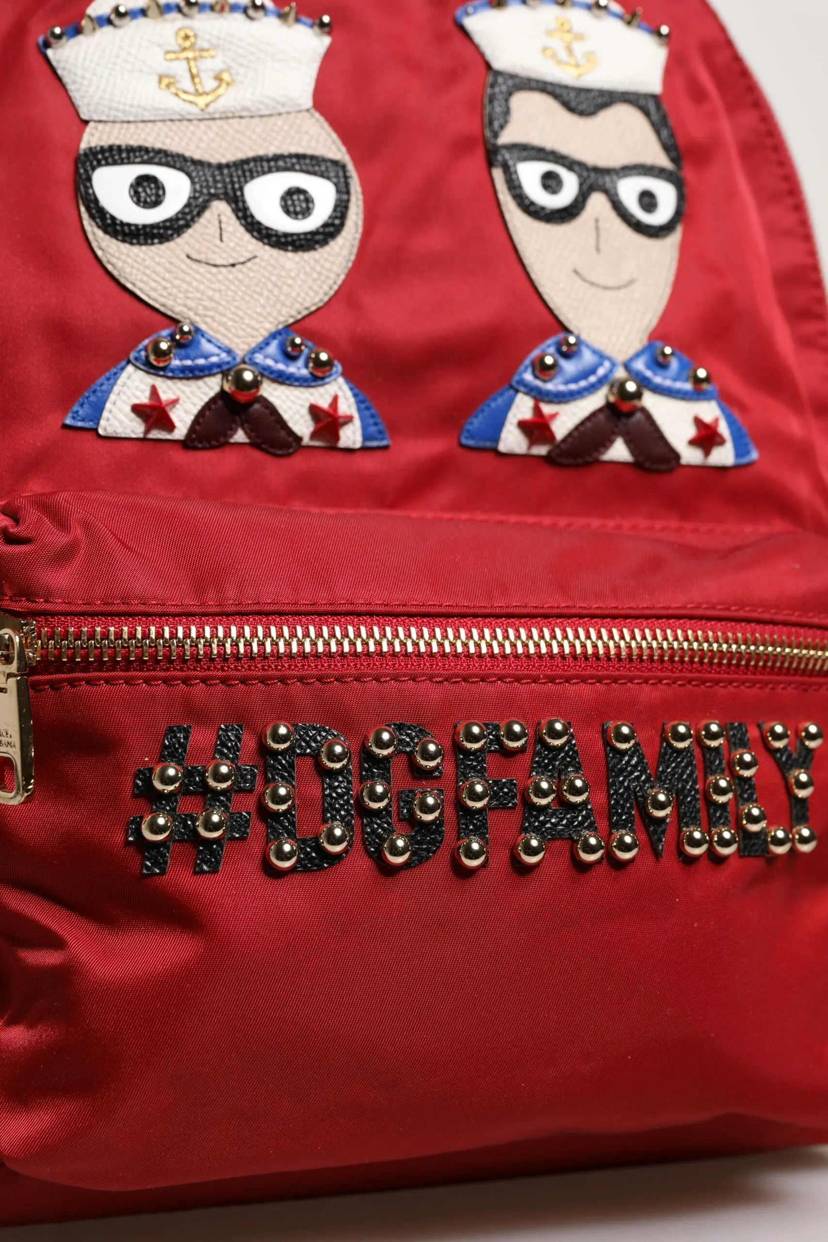 Sac à dos Dolce & Gabbana VULCANO rouge Dolce & Gabbana