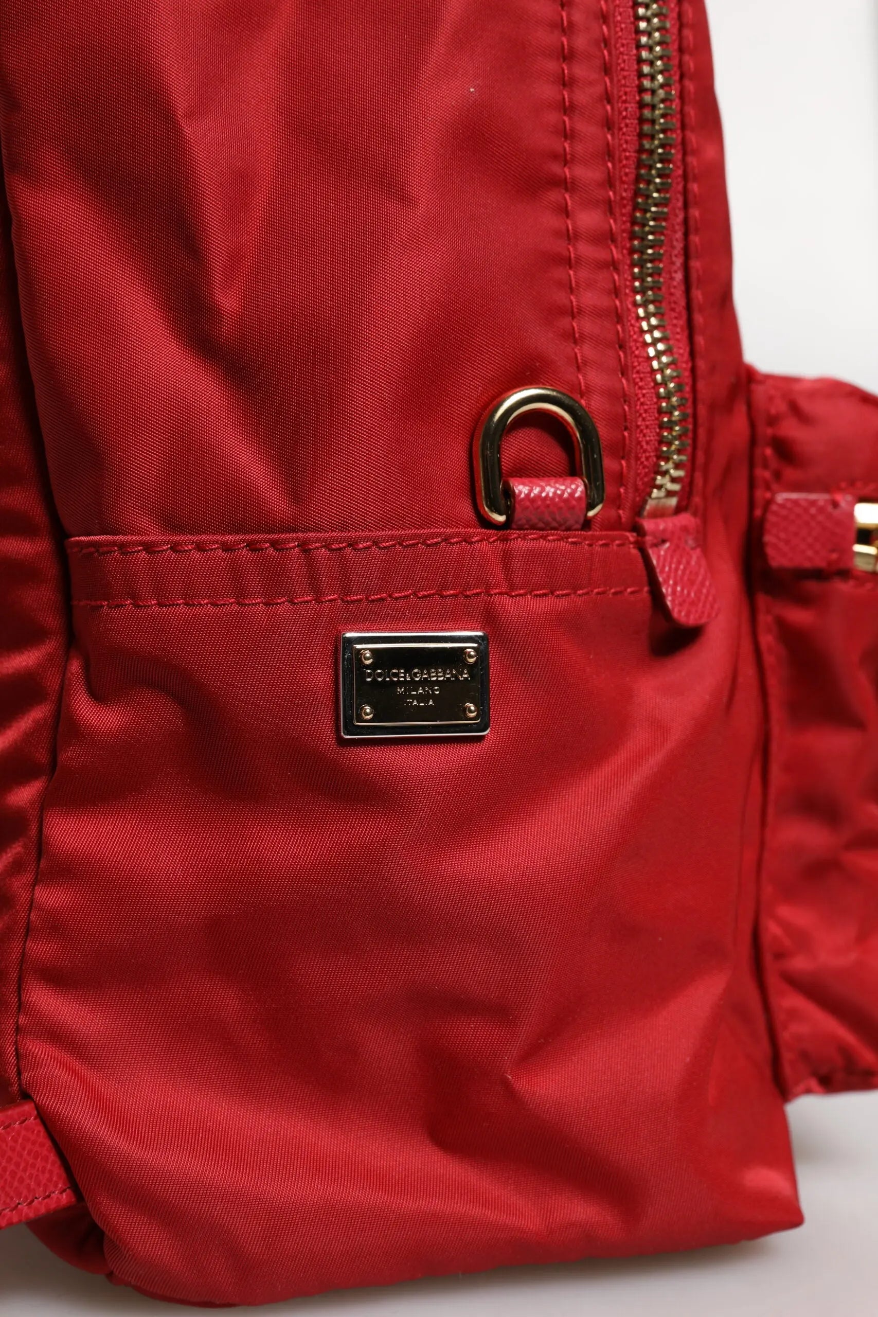 Sac à dos Dolce & Gabbana VULCANO rouge Dolce & Gabbana