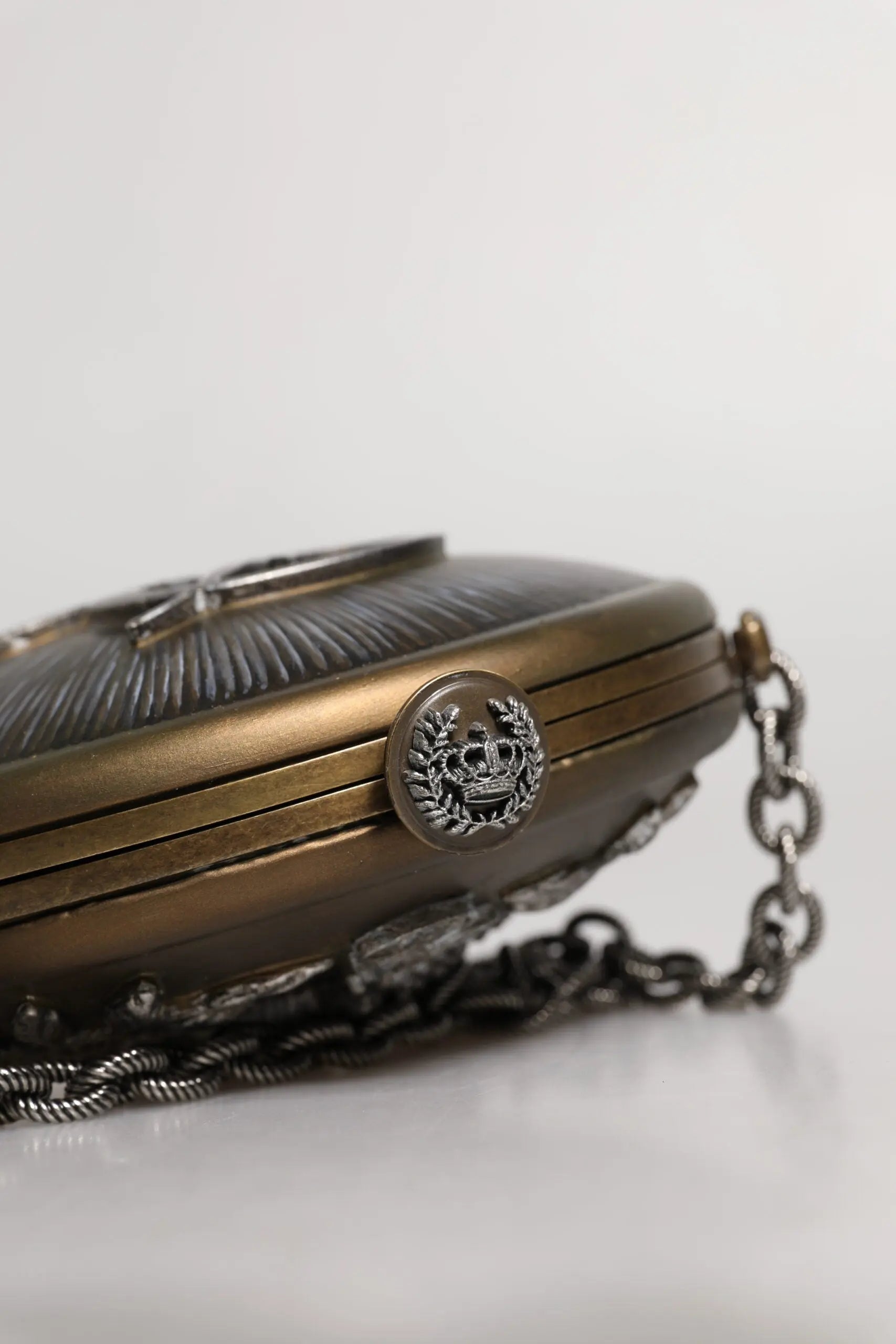 Sac Dolce & Gabbana DG Crown doré Dolce & Gabbana