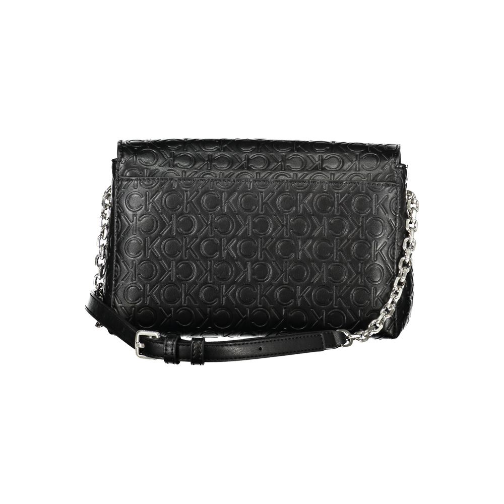 Sac noir avec chaîne ajustable