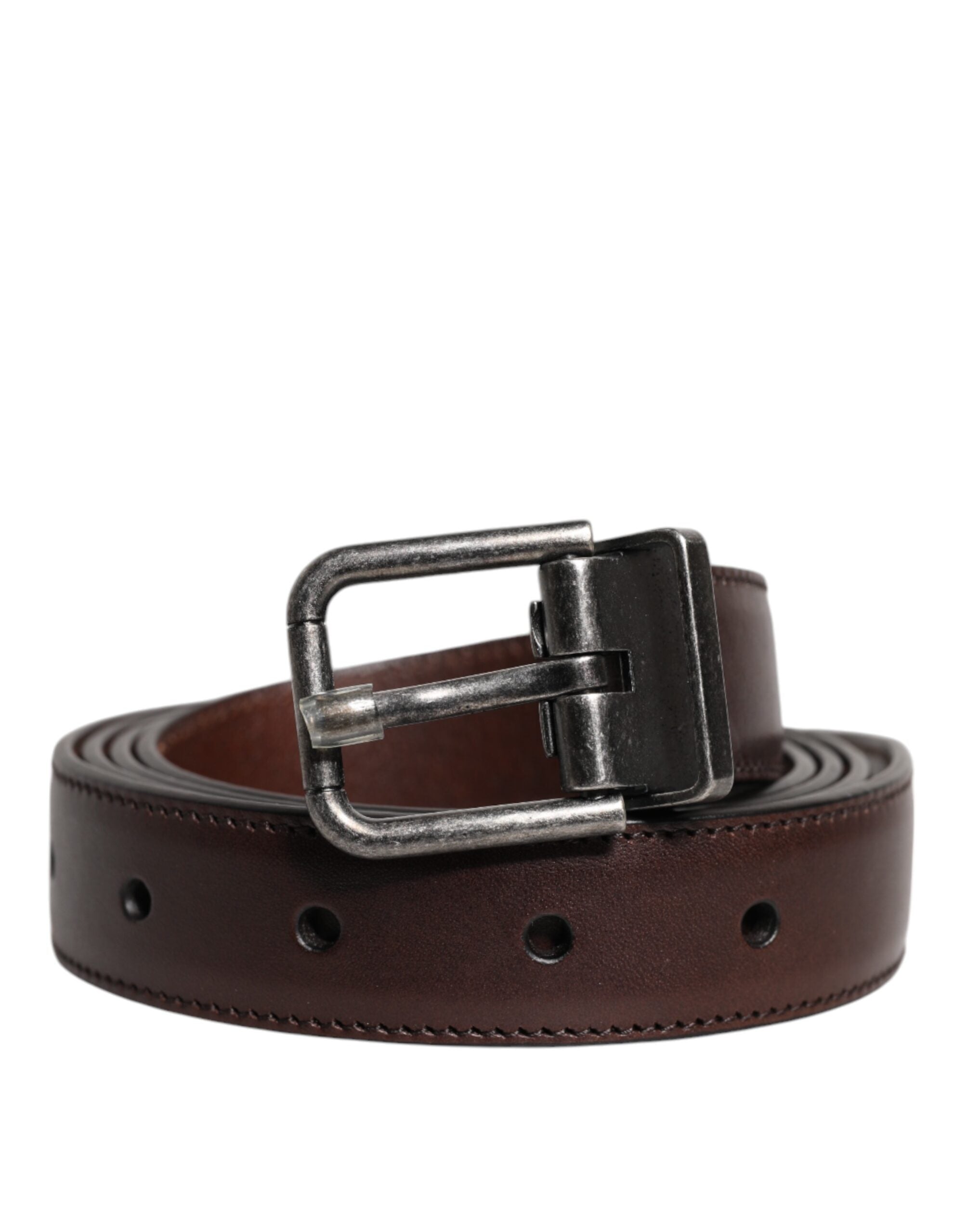 Ceinture Dolce & Gabbana en cuir marron