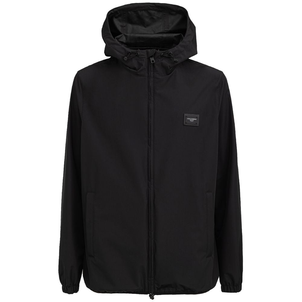Veste Dolce & Gabbana windbreaker noire