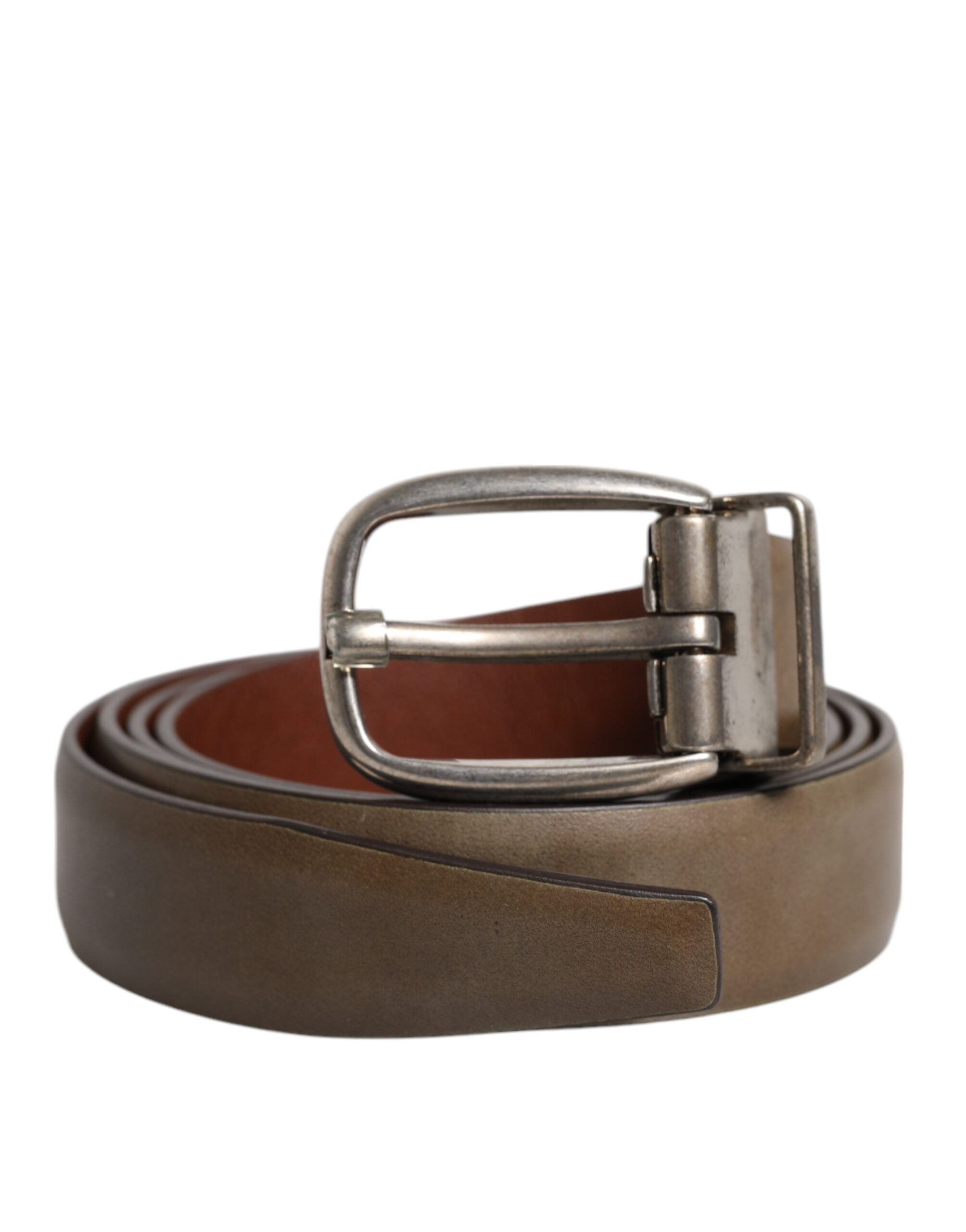 Ceinture Dolce & Gabbana en cuir marron