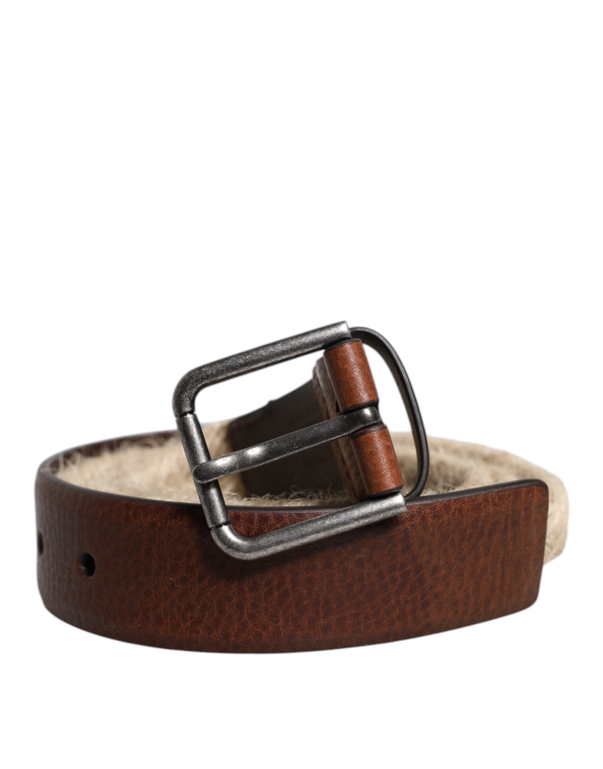 Ceinture Dolce & Gabbana en jute marron