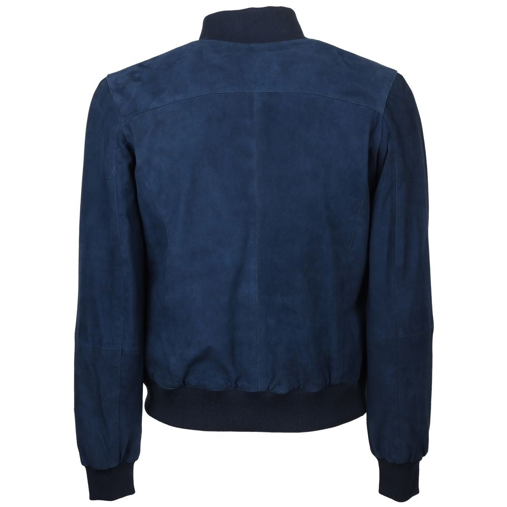 Veste bomber Emilio Romanelli bleue