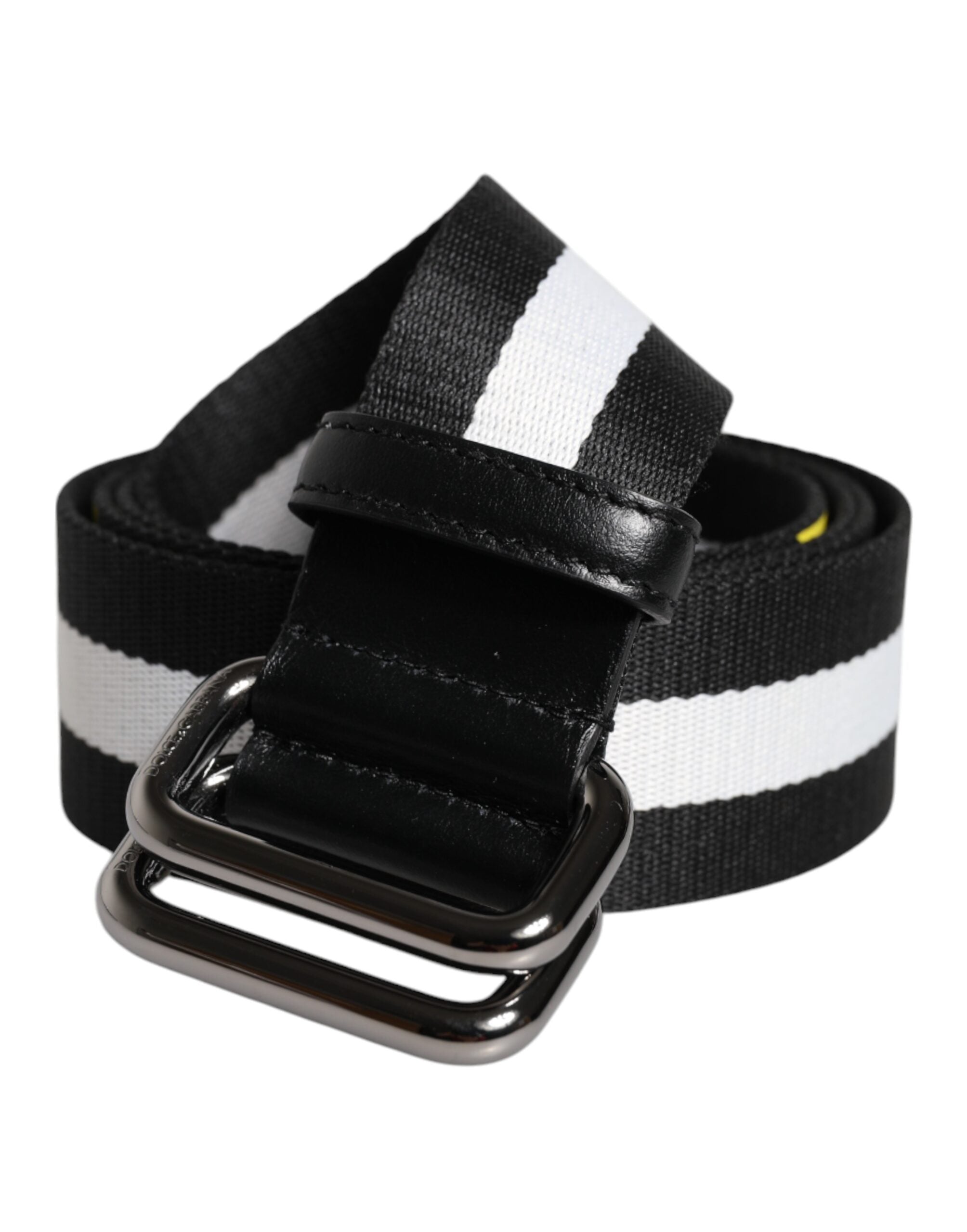 Ceinture Dolce & Gabbana noire jaune