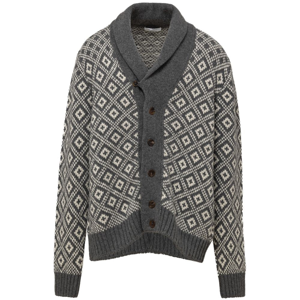 Gilet Cruciani bicolore gris
