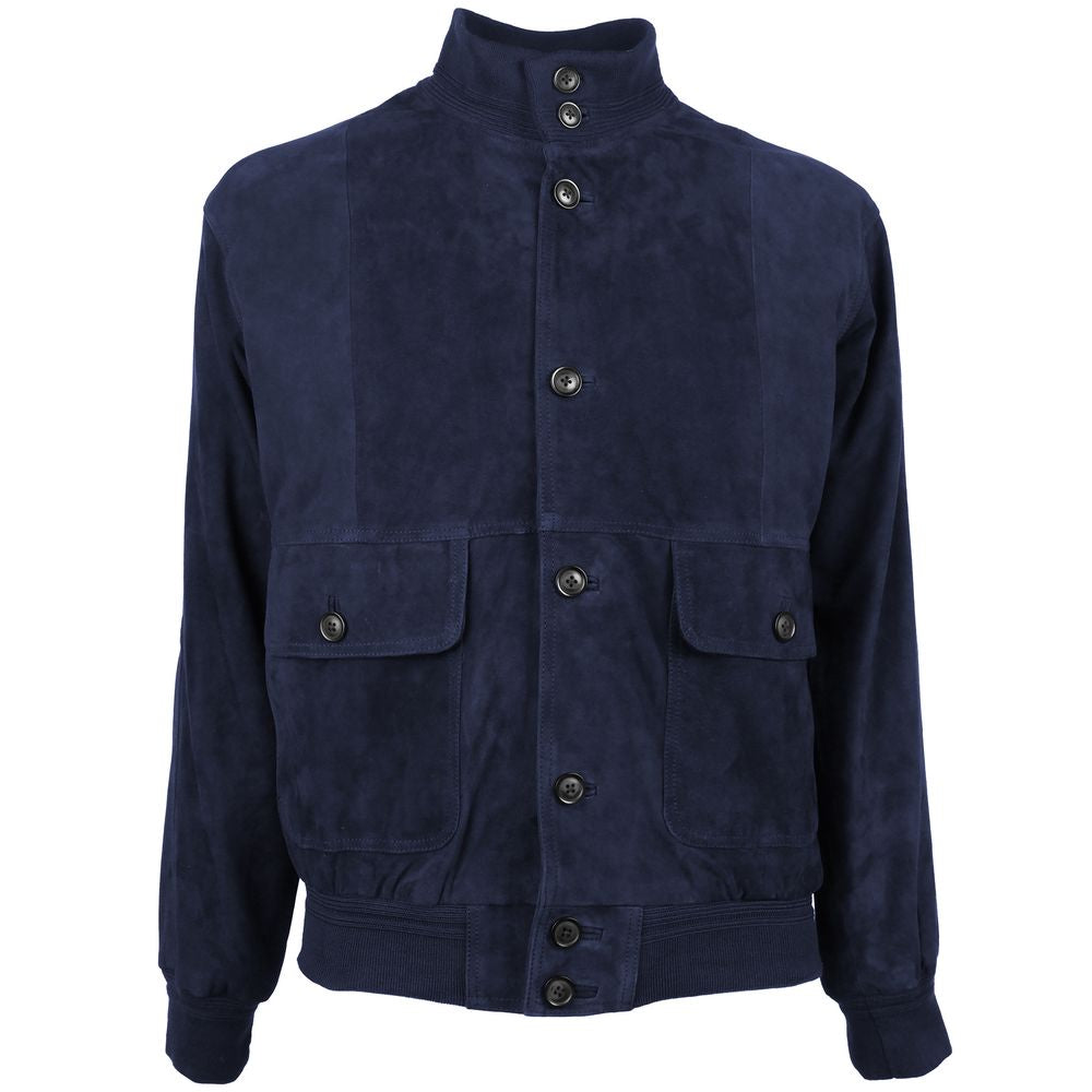 Veste Emilio Romanelli bomber bleu