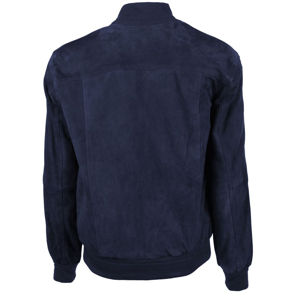 Veste Emilio Romanelli bomber bleu