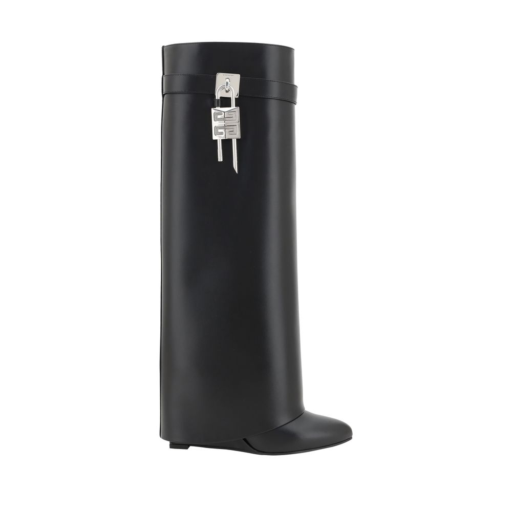 Bottines Givenchy Shark Lock noires