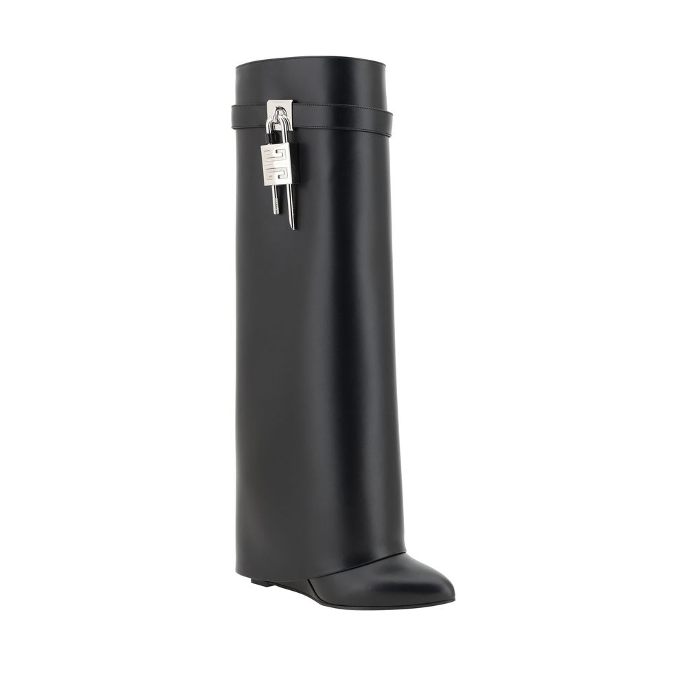 Bottines Givenchy Shark Lock noires