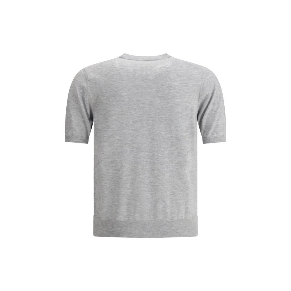T-shirt Cruciani classique blanc