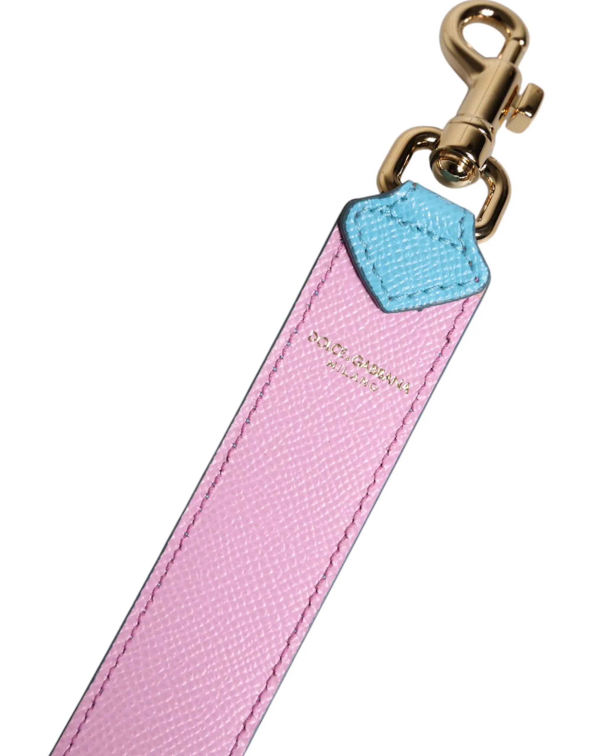 Sac Dolce & Gabbana à bandoulière rose et bleu Dolce & Gabbana
