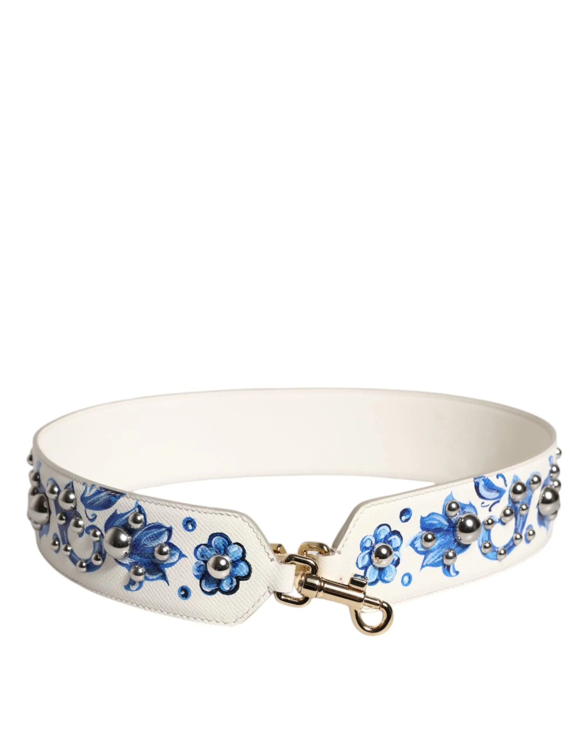 Sangle Dolce & Gabbana Floral bleue Dolce & Gabbana