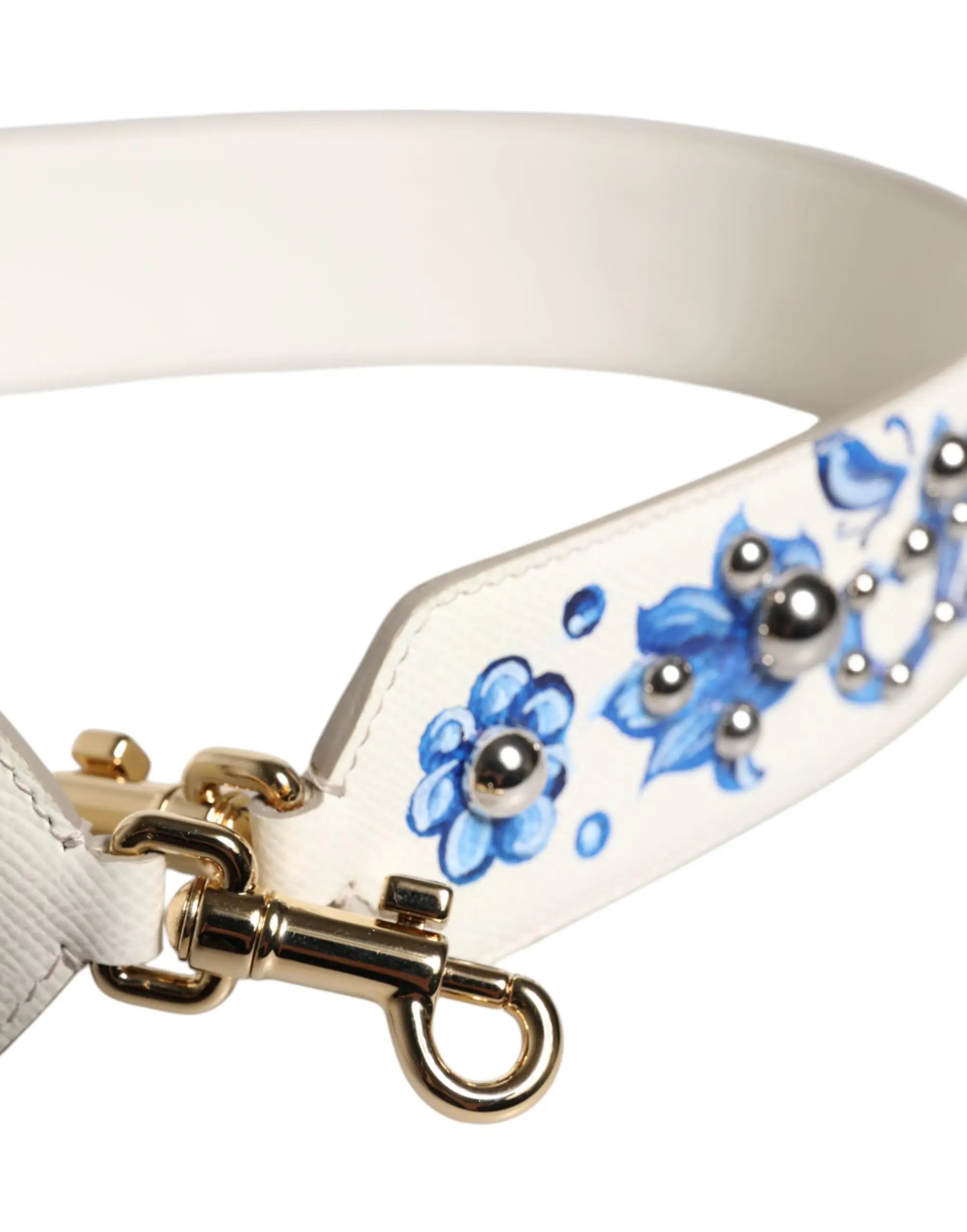 Sangle Dolce & Gabbana Floral bleue Dolce & Gabbana