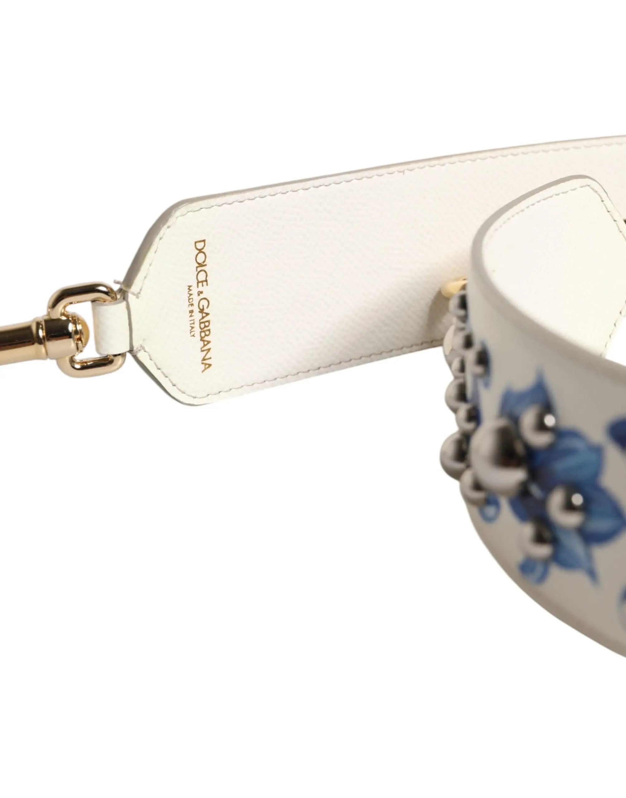 Sangle Dolce & Gabbana Floral bleue Dolce & Gabbana