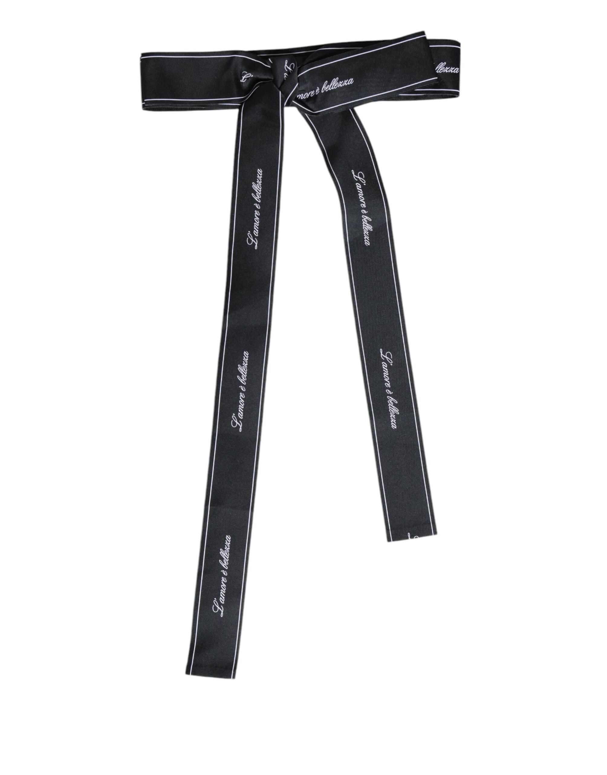 Ceinture Dolce & Gabbana noire