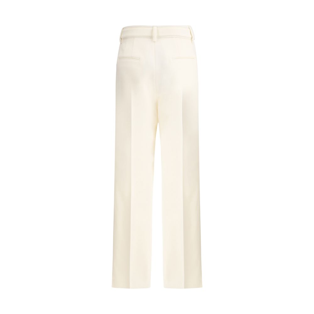 Pantalons Gabriela Hearst Norman noirs