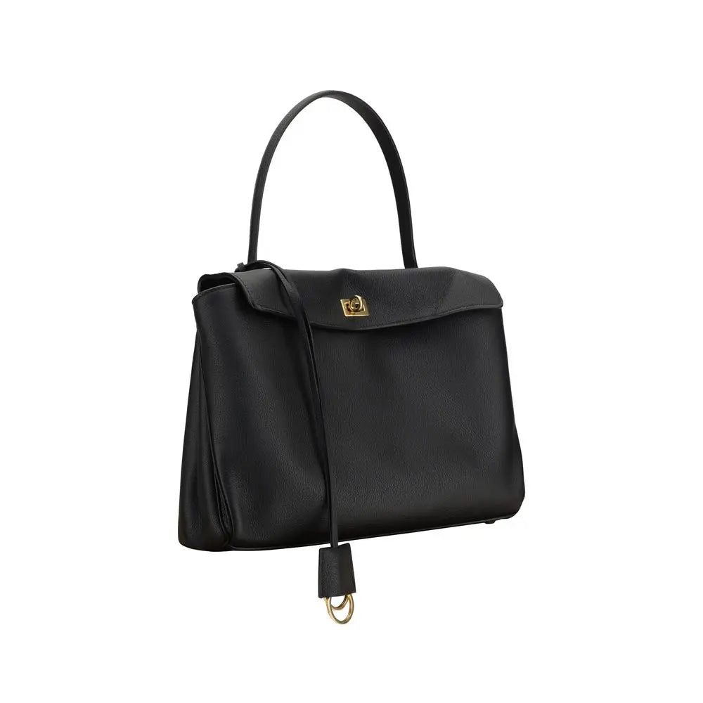 Sac Balenciaga Rodeo cuir de veau noir Balenciaga