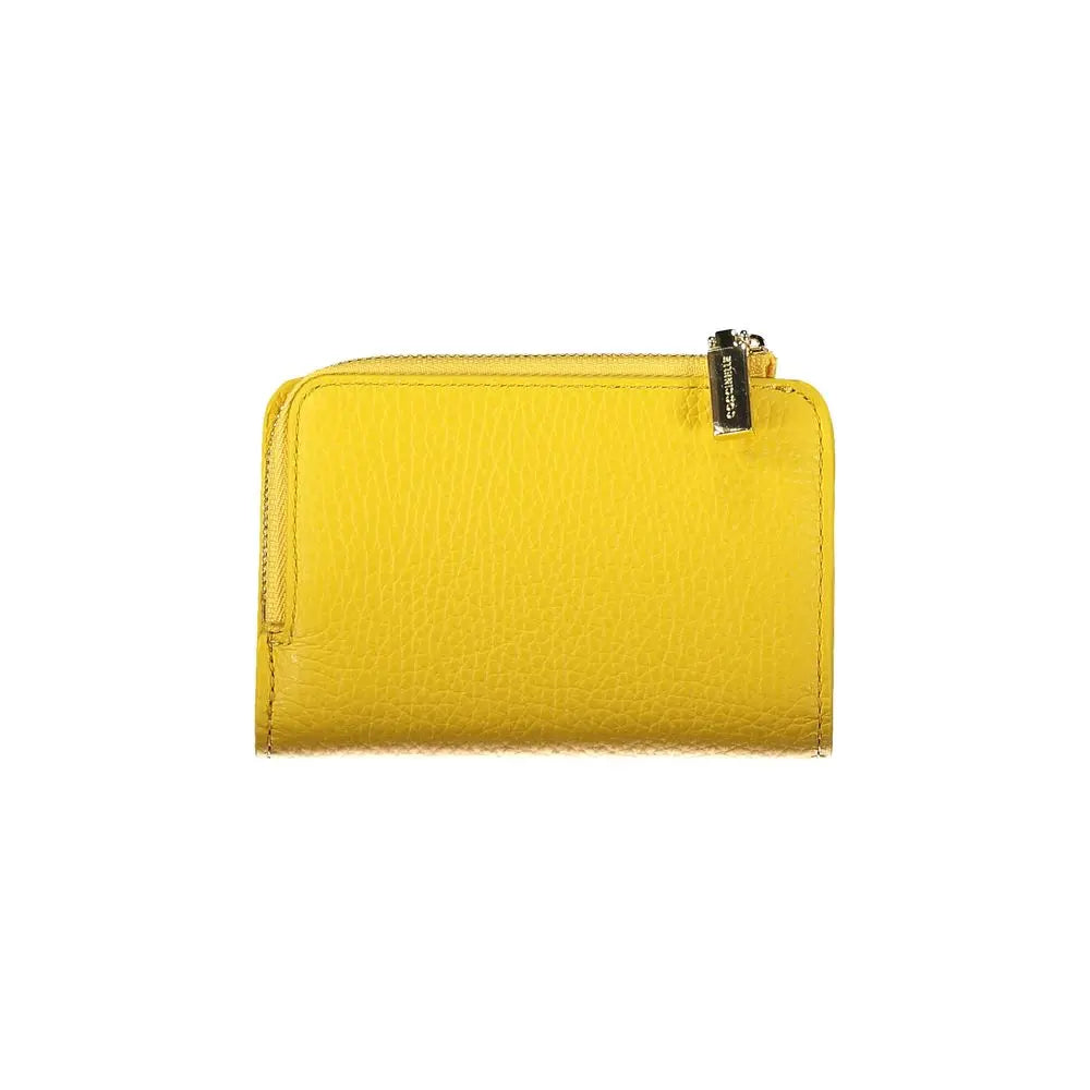 Portefeuille Coccinelle Metallic Soft jaune Coccinelle