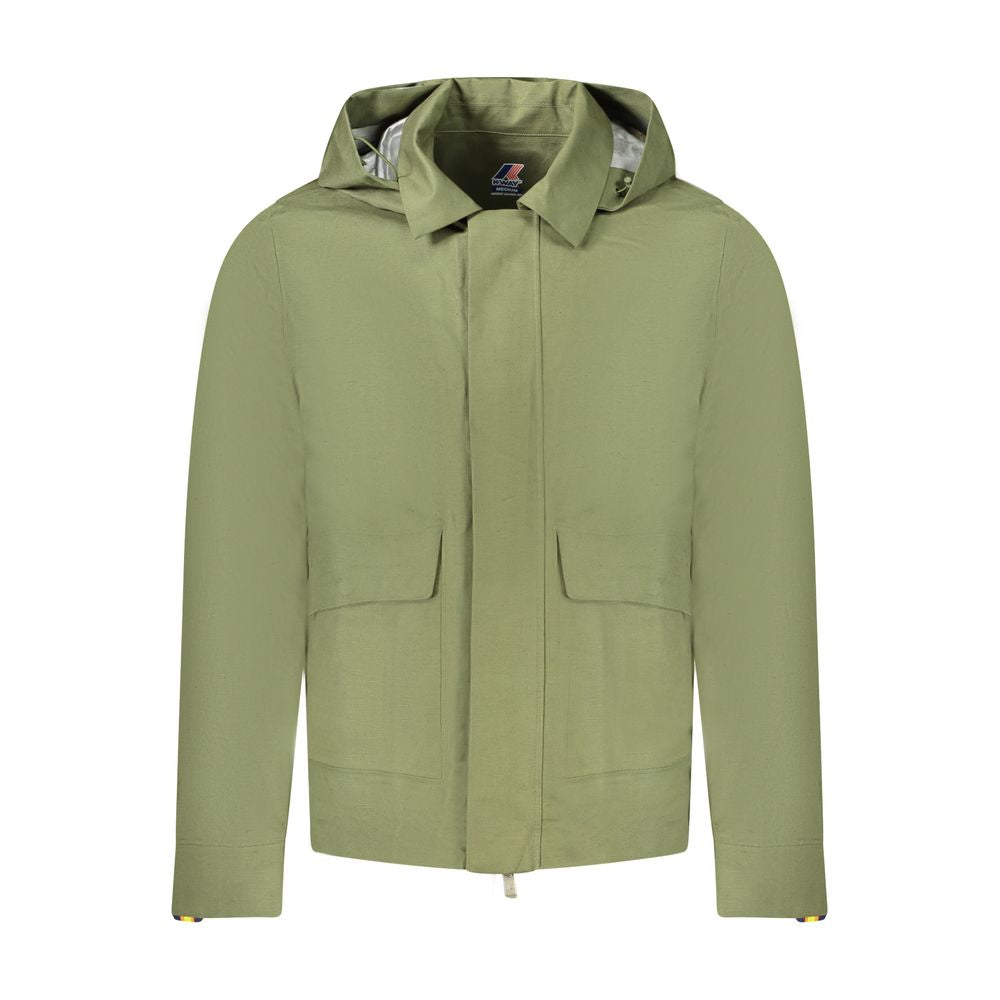 Veste K-WAY longue manches verte