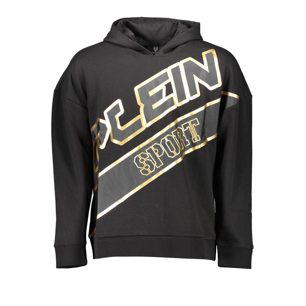 Sweat à capuche Plein Sport noir