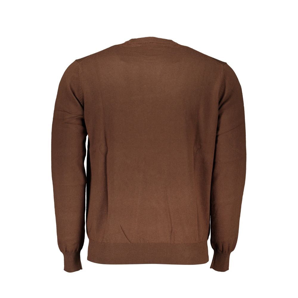 Pull Harmont & Blaine brodé marron