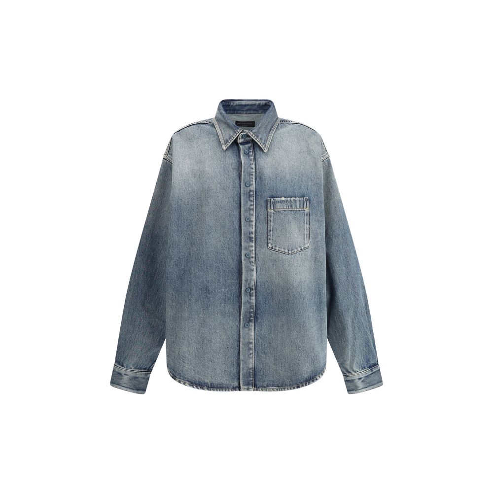 Chemise Balenciaga Oversize effet denim