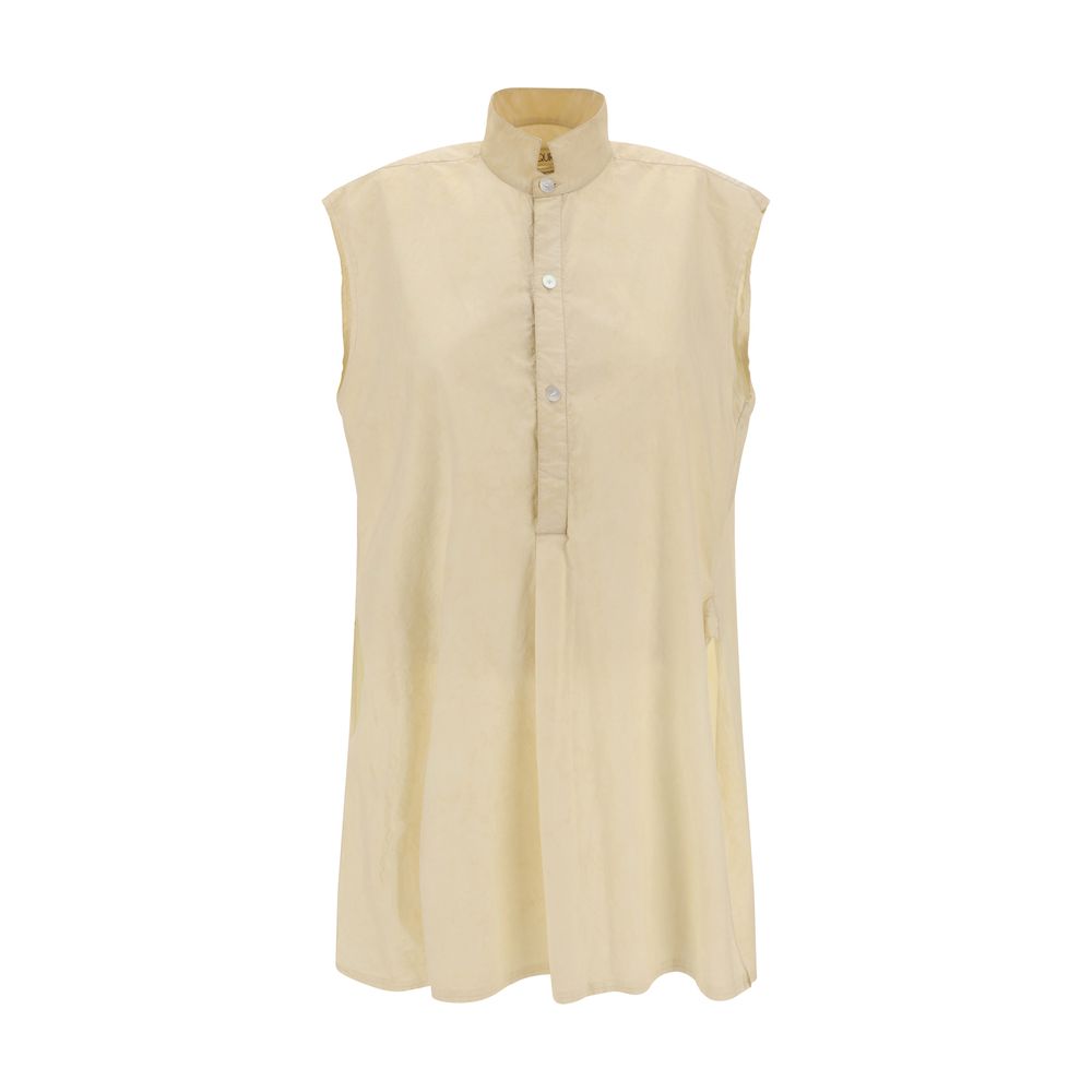 Chemise Quira sans manches monochrome
