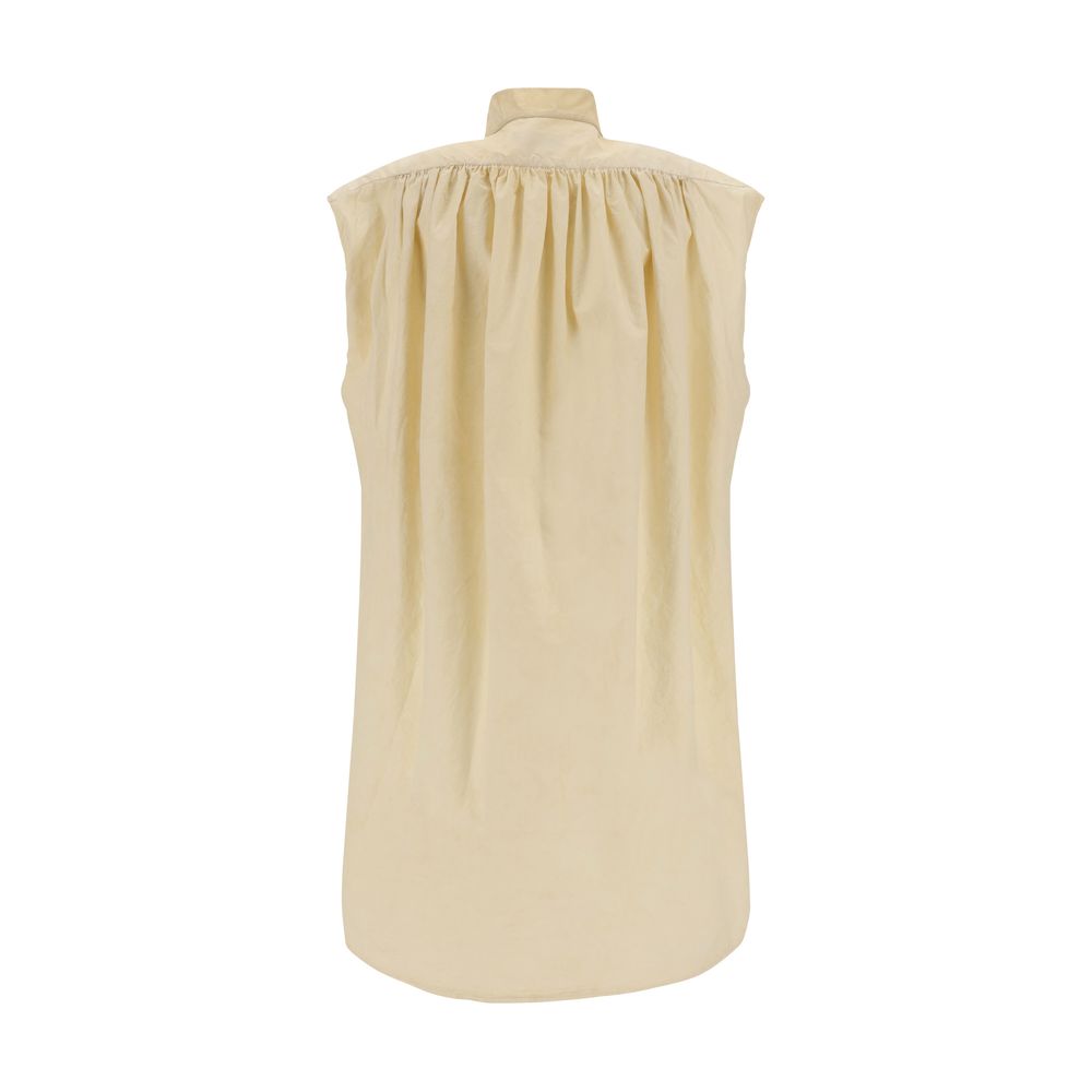 Chemise Quira sans manches monochrome