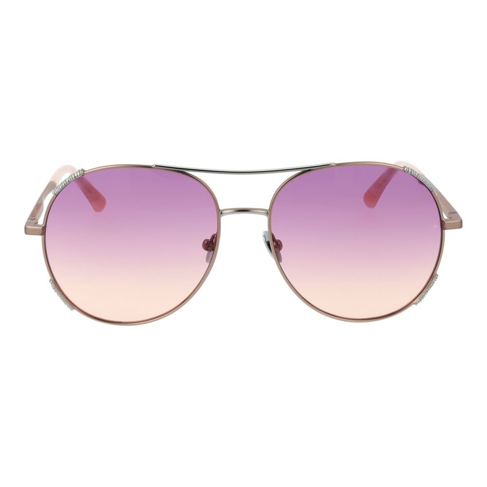Lunettes de soleil rose femmes