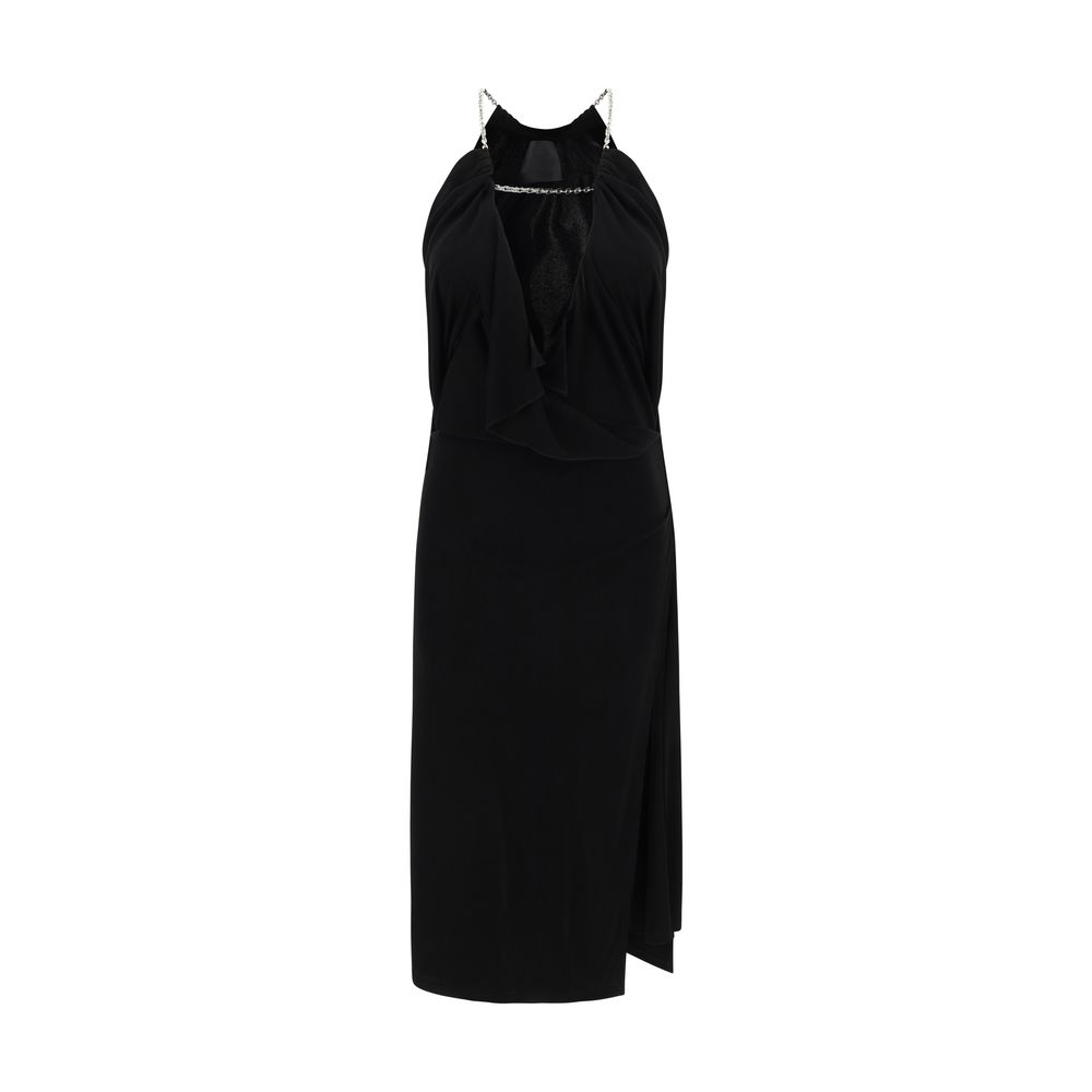 Robe midi Givenchy halter noire