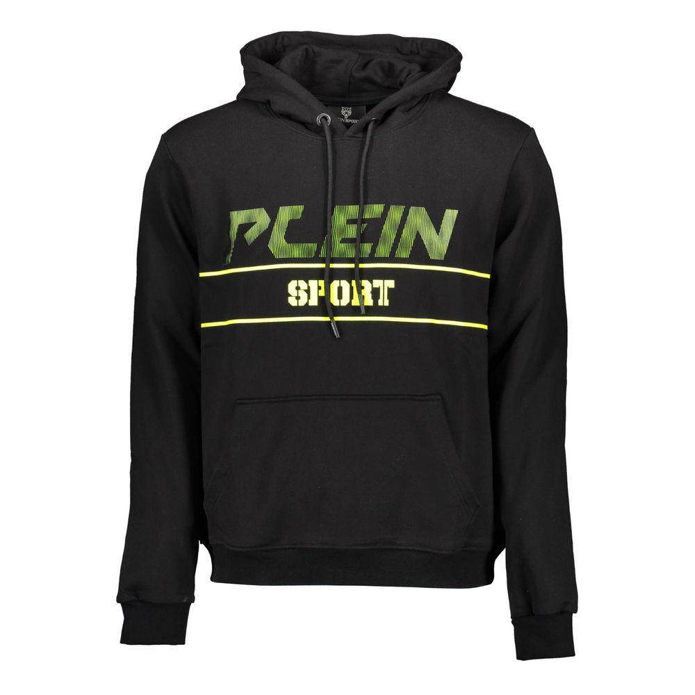 Sweat à capuche Plein Sport noir