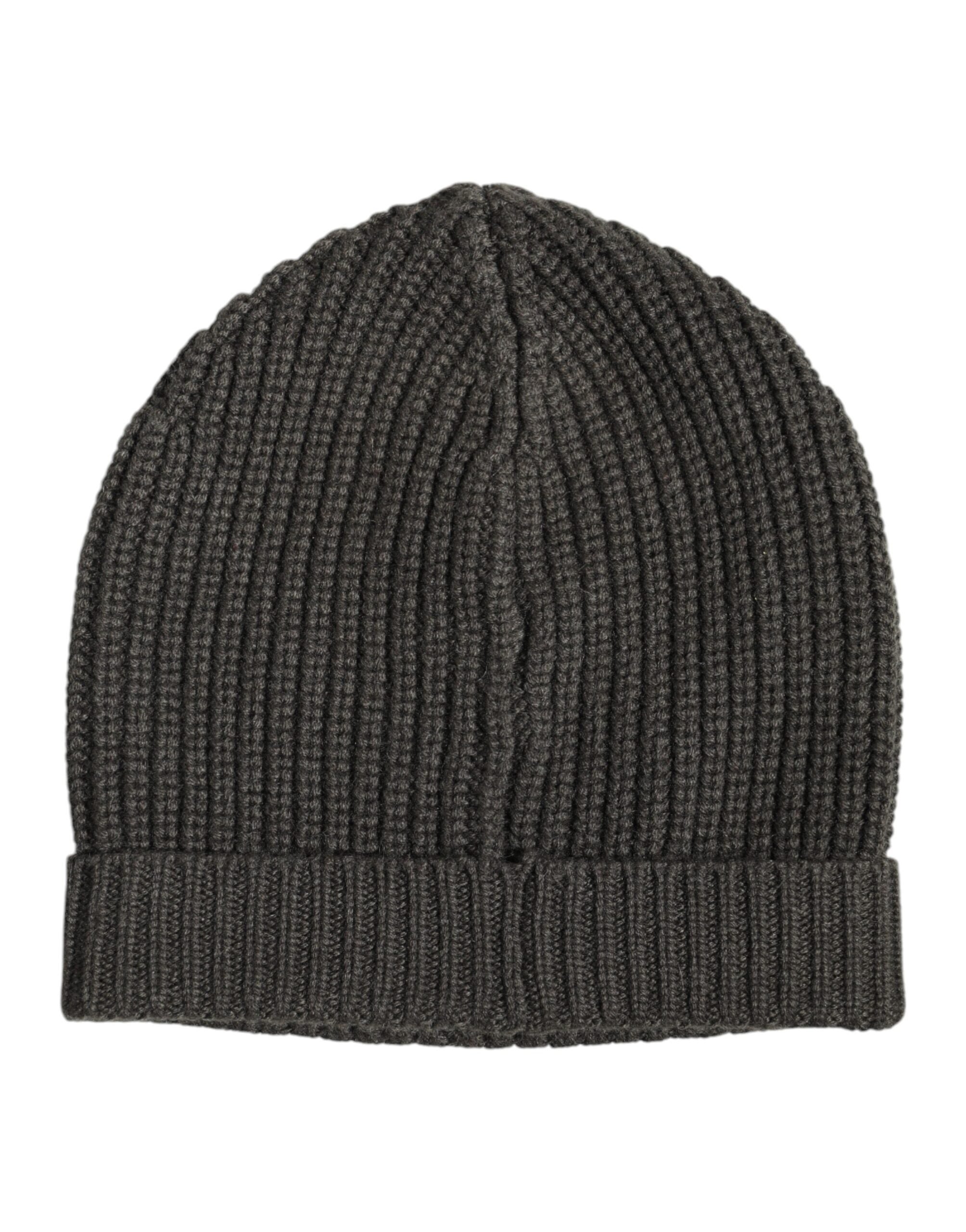 Bonnet Dolce & Gabbana gris foncé
