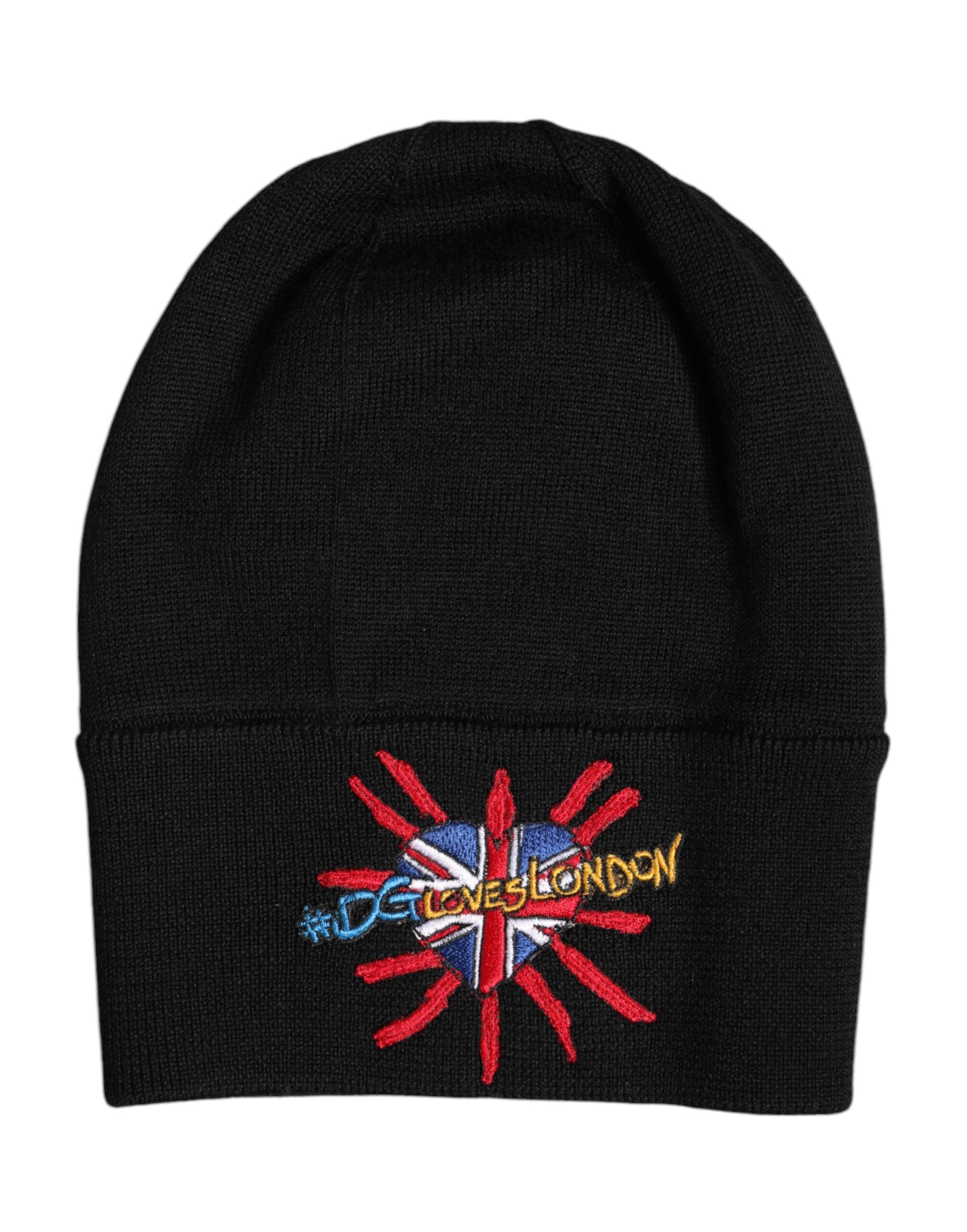 Bonnet Dolce & Gabbana noir