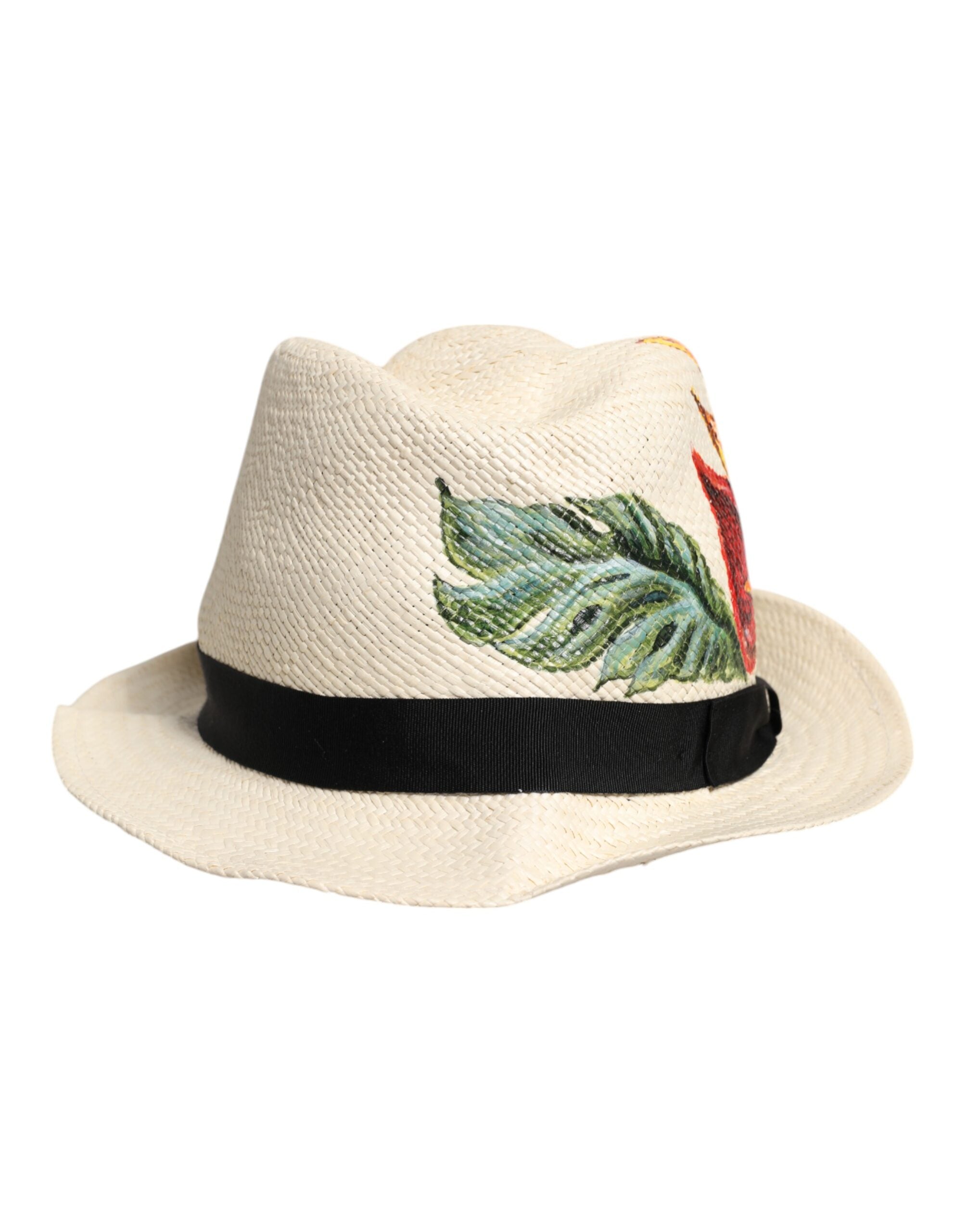 Chapeau Dolce & Gabbana Floral écru