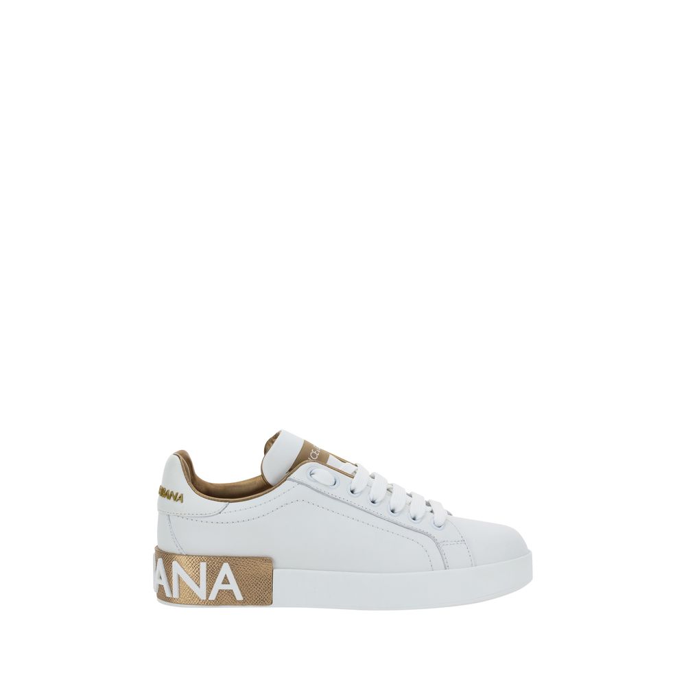 "Baskets Dolce&Gabbana Portofino blanches"